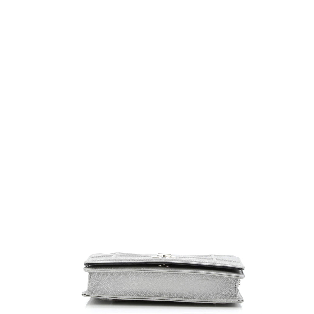 Diorama Wallet on Chain Leather
