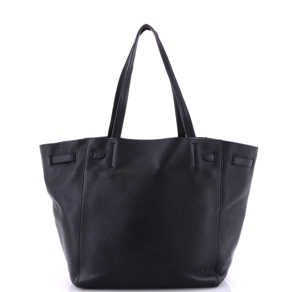 Phantom Tie Cabas Tote Leather Medium