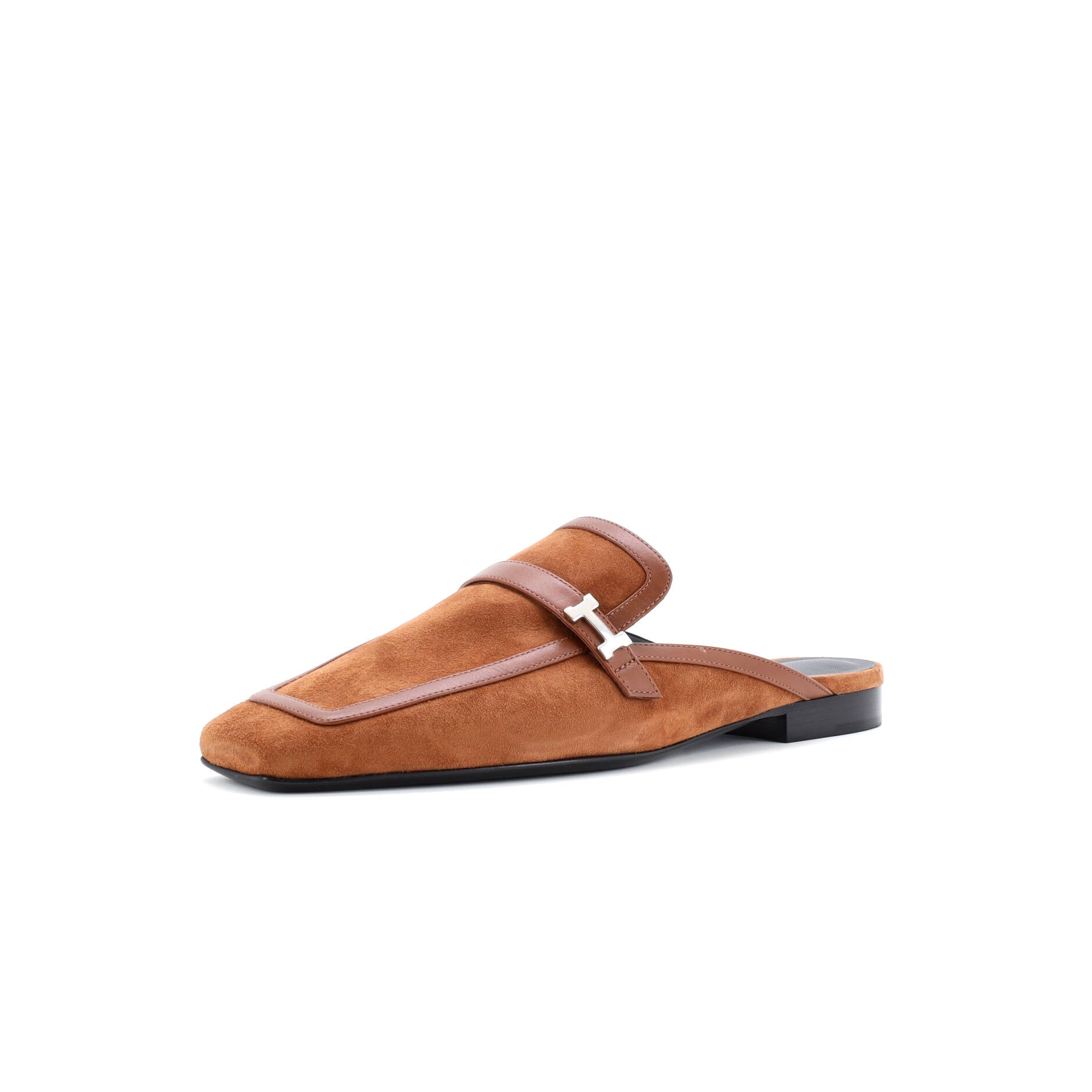 Women's Groupie Mules Suede with Leather