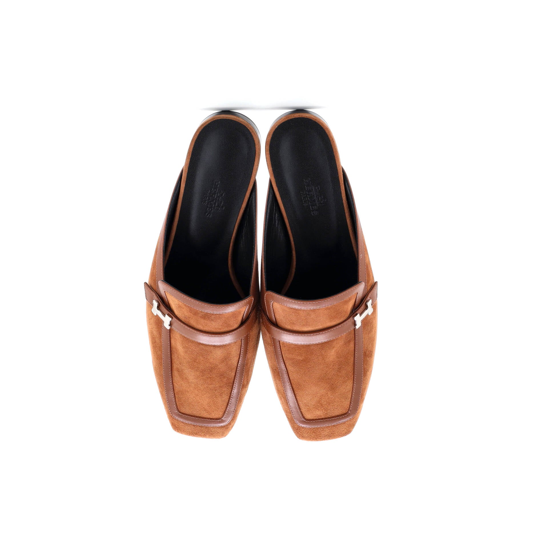 Women's Groupie Mules Suede with Leather