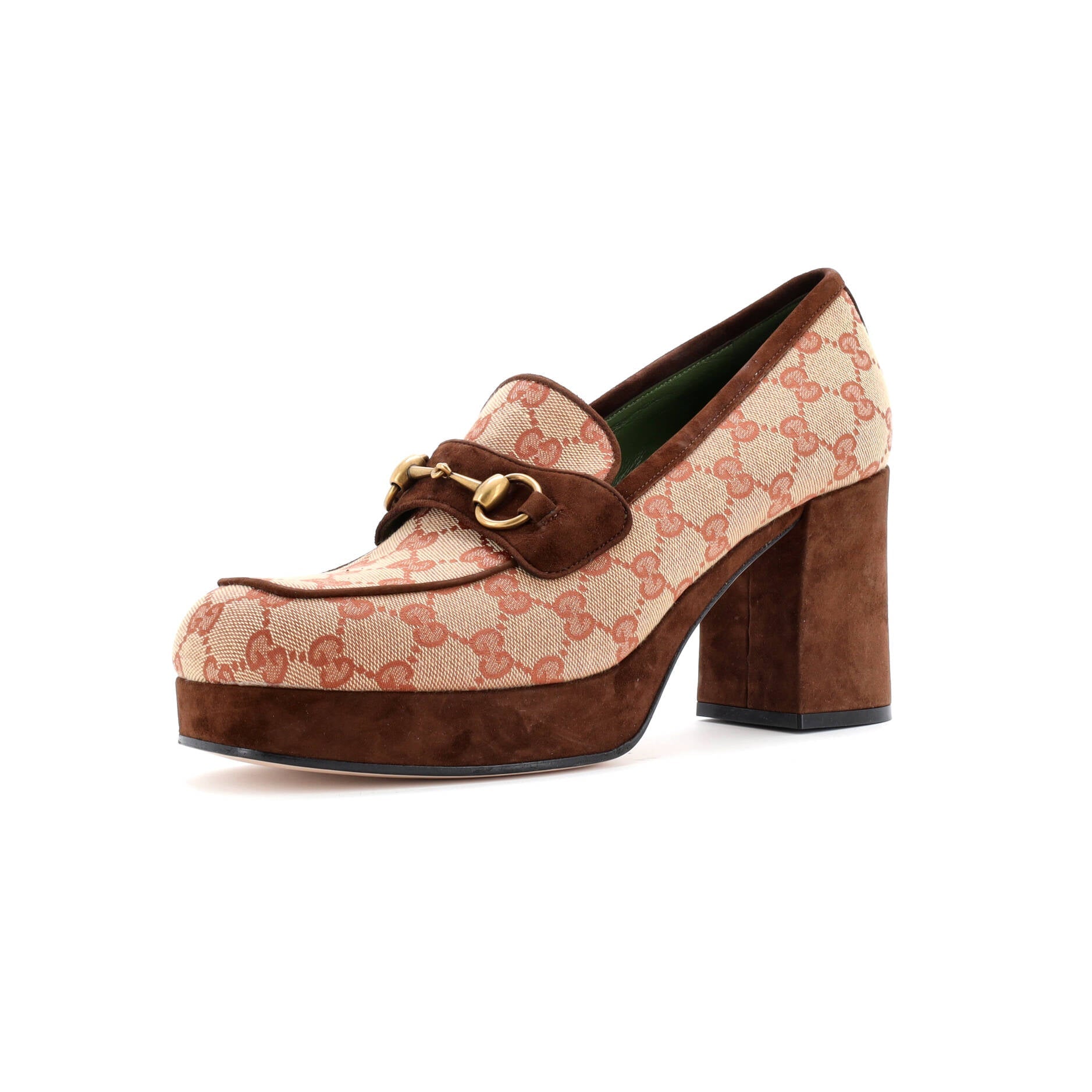 Women's Houdan Platform Loafers GG Canvas