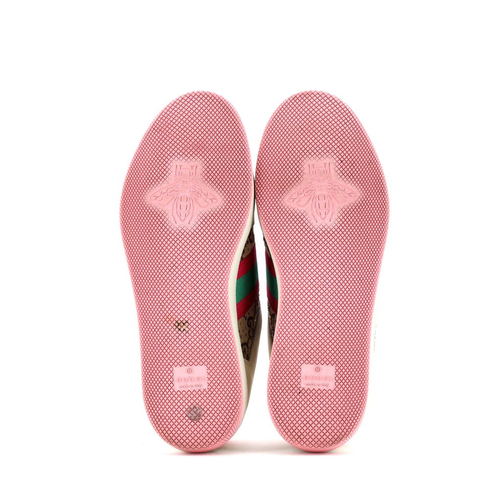 Screener Sneakers GG Canvas with Crystals