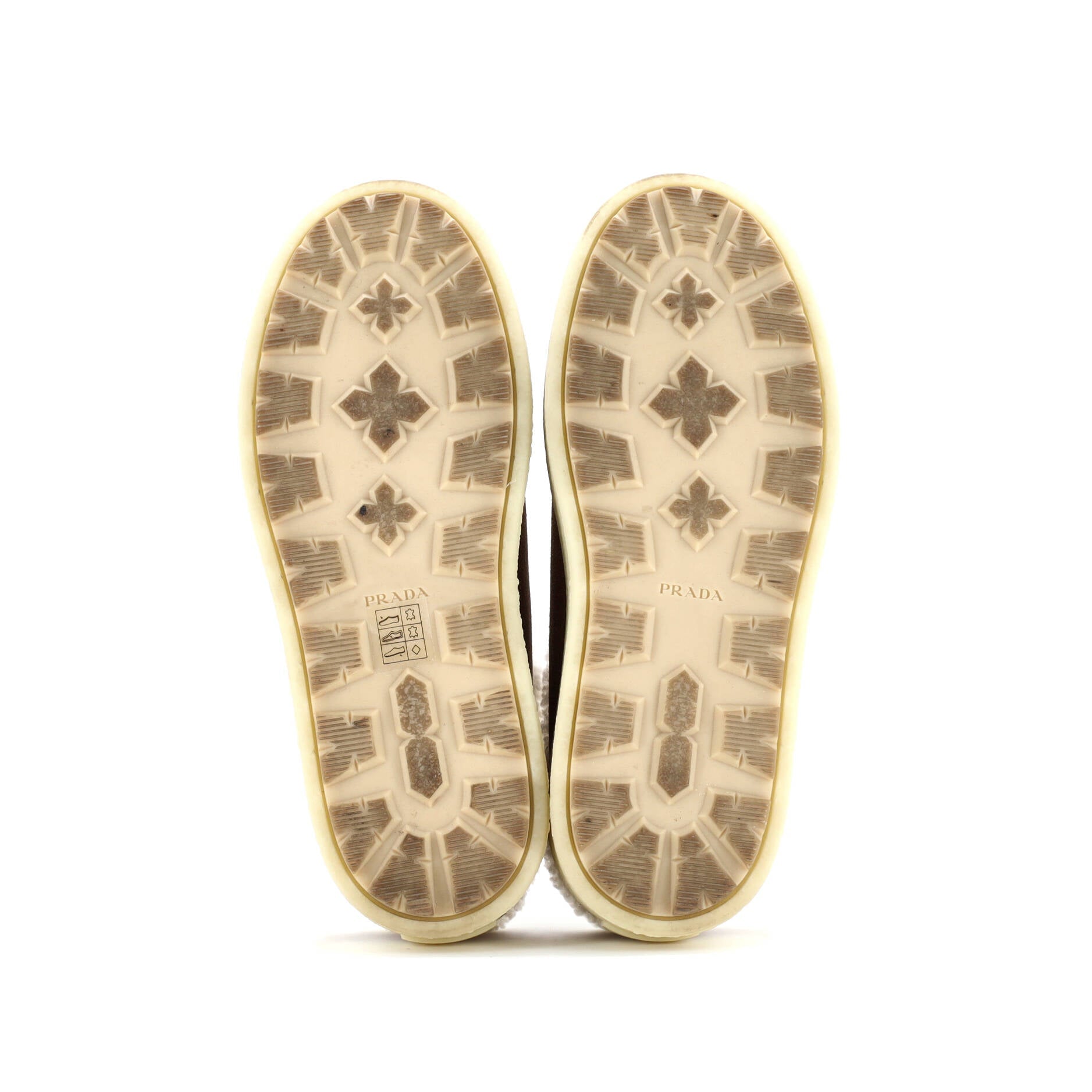 Women's Triangle Logo Platform Mules Suede with Shearling