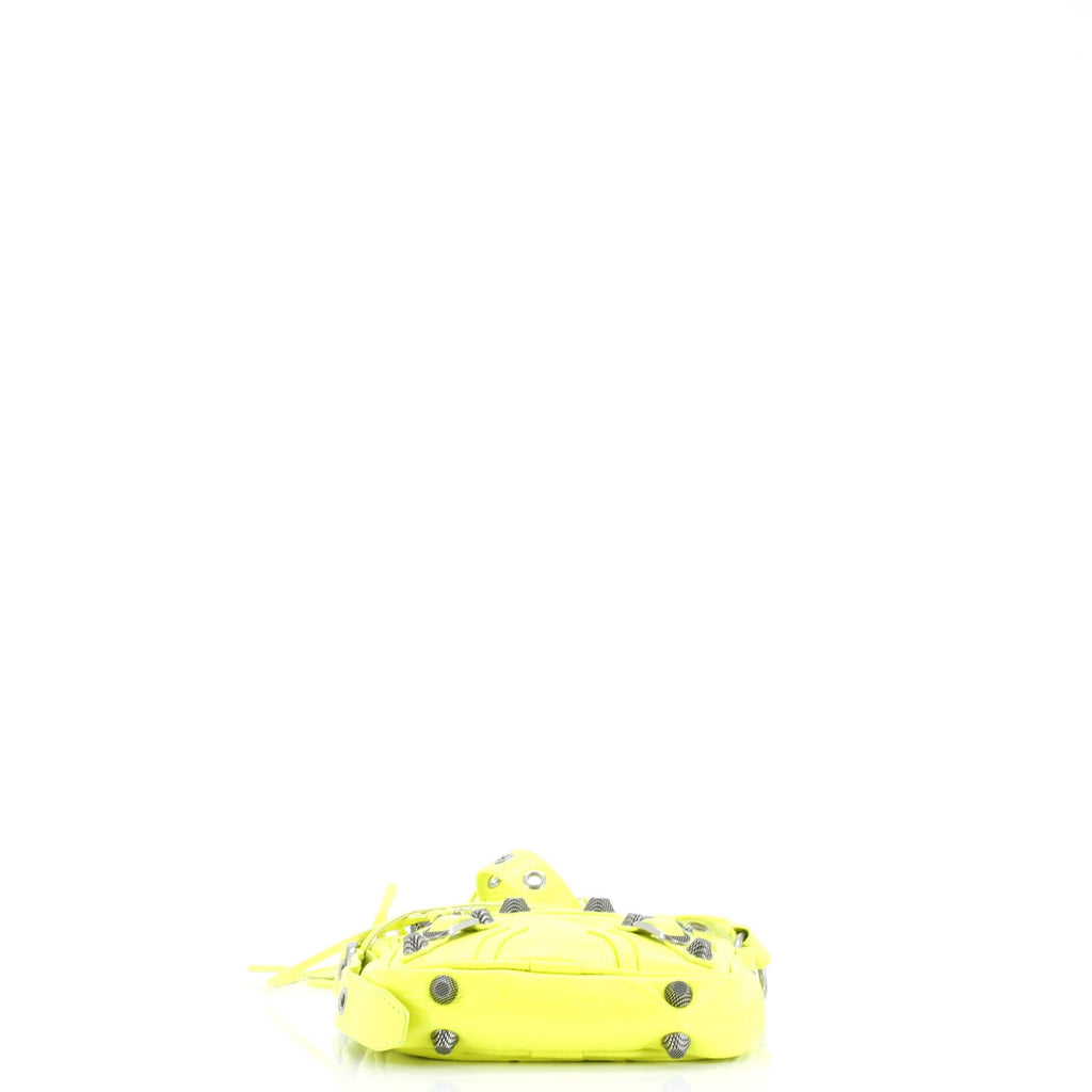 Le Cagole Giant Studs Crossbody Bag Leather