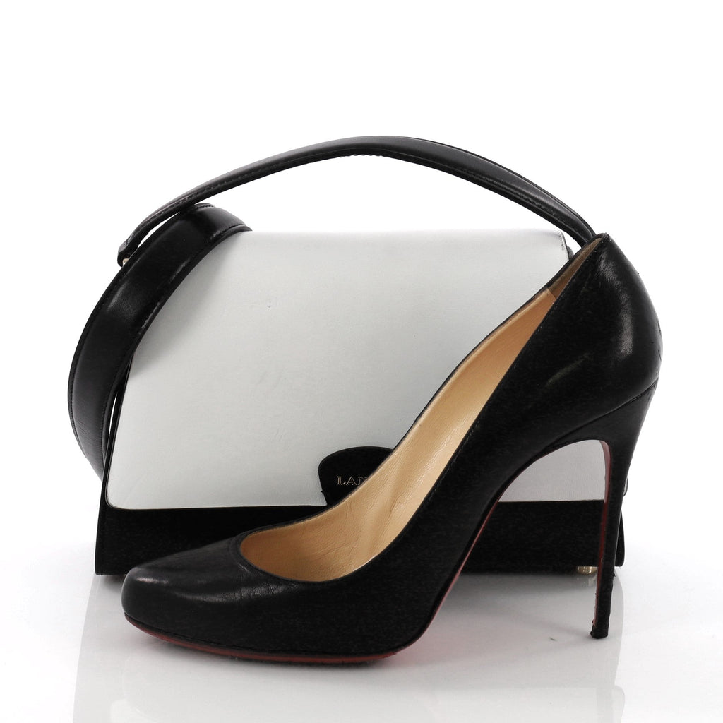 Trapeze Handbag Leather Mini