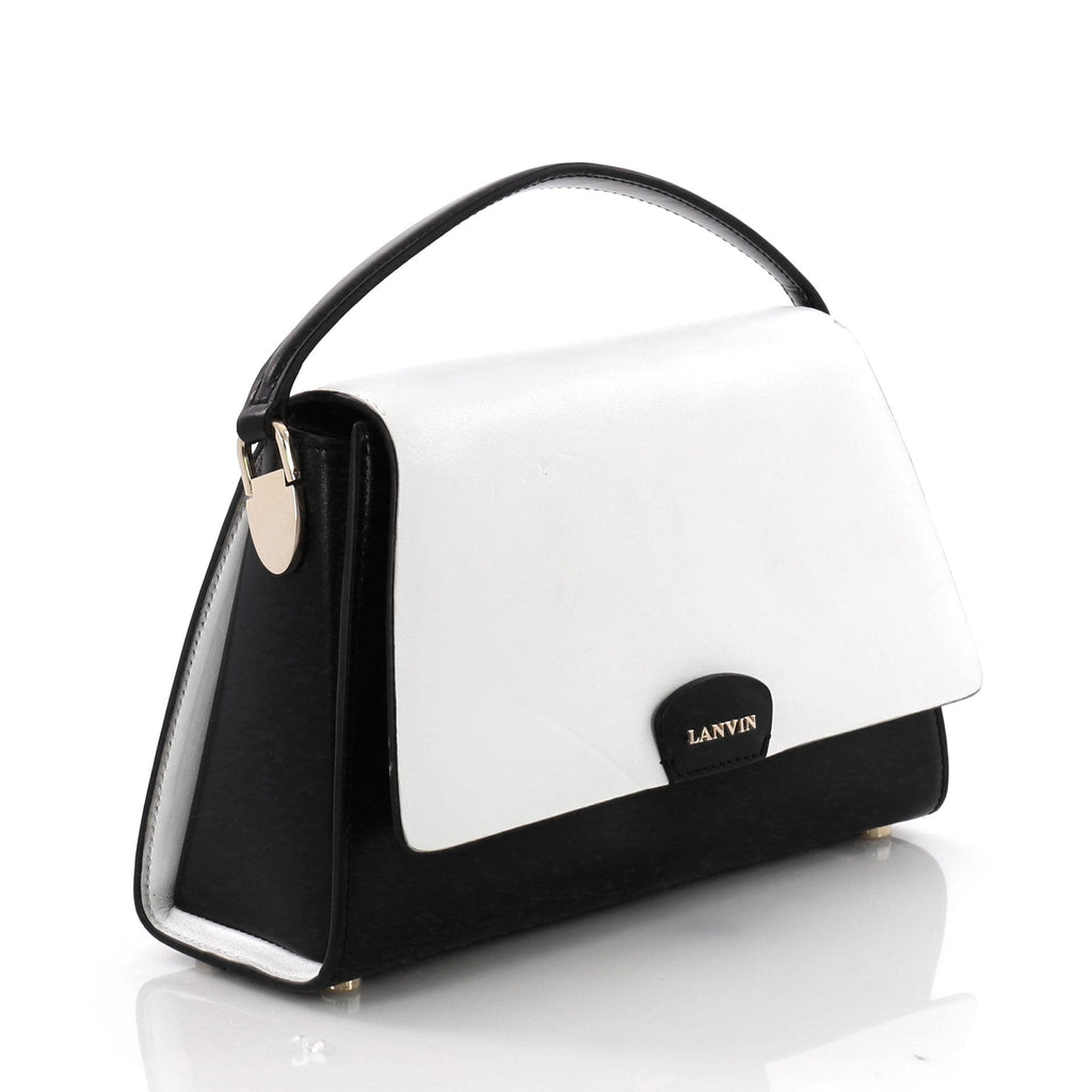 Trapeze Handbag Leather Mini