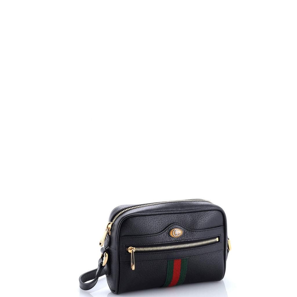 Ophidia Shoulder Bag Leather Mini