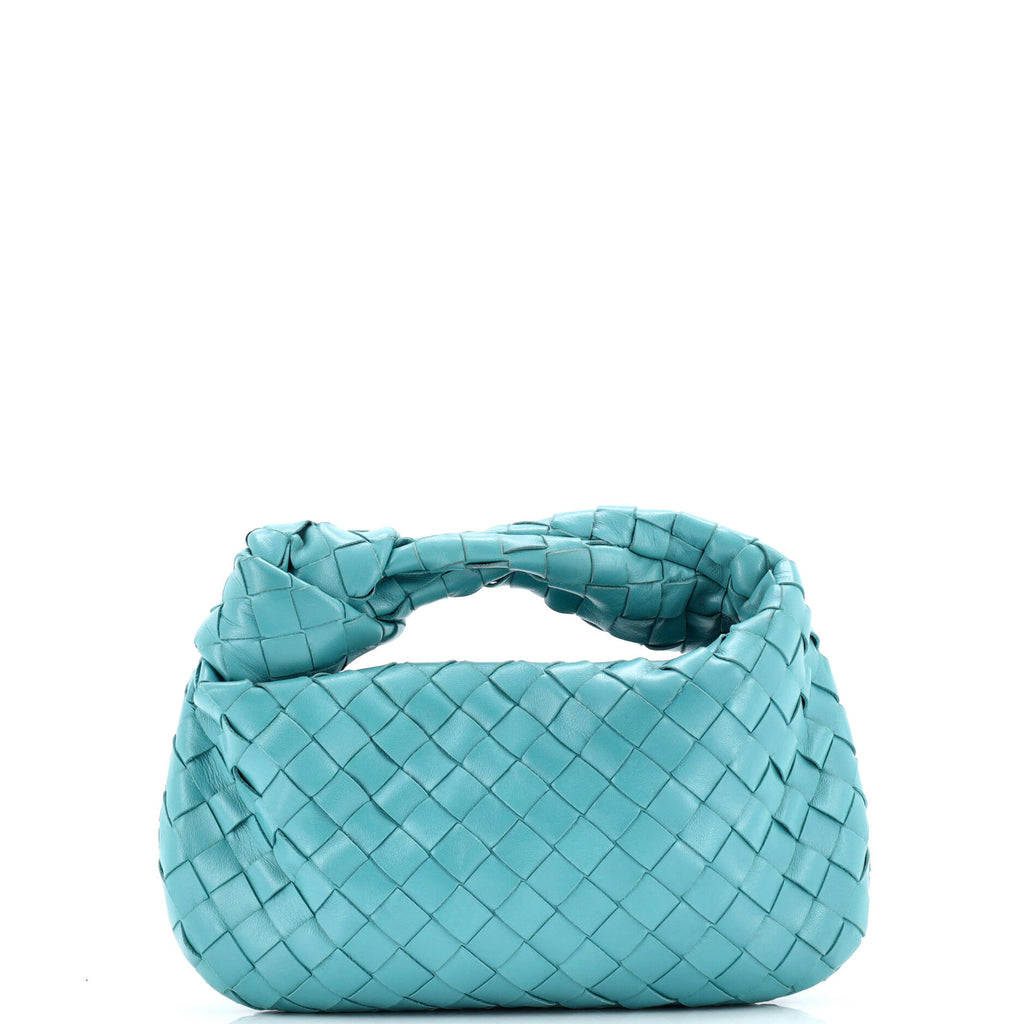 BV Jodie Hobo Intrecciato Patent Mini