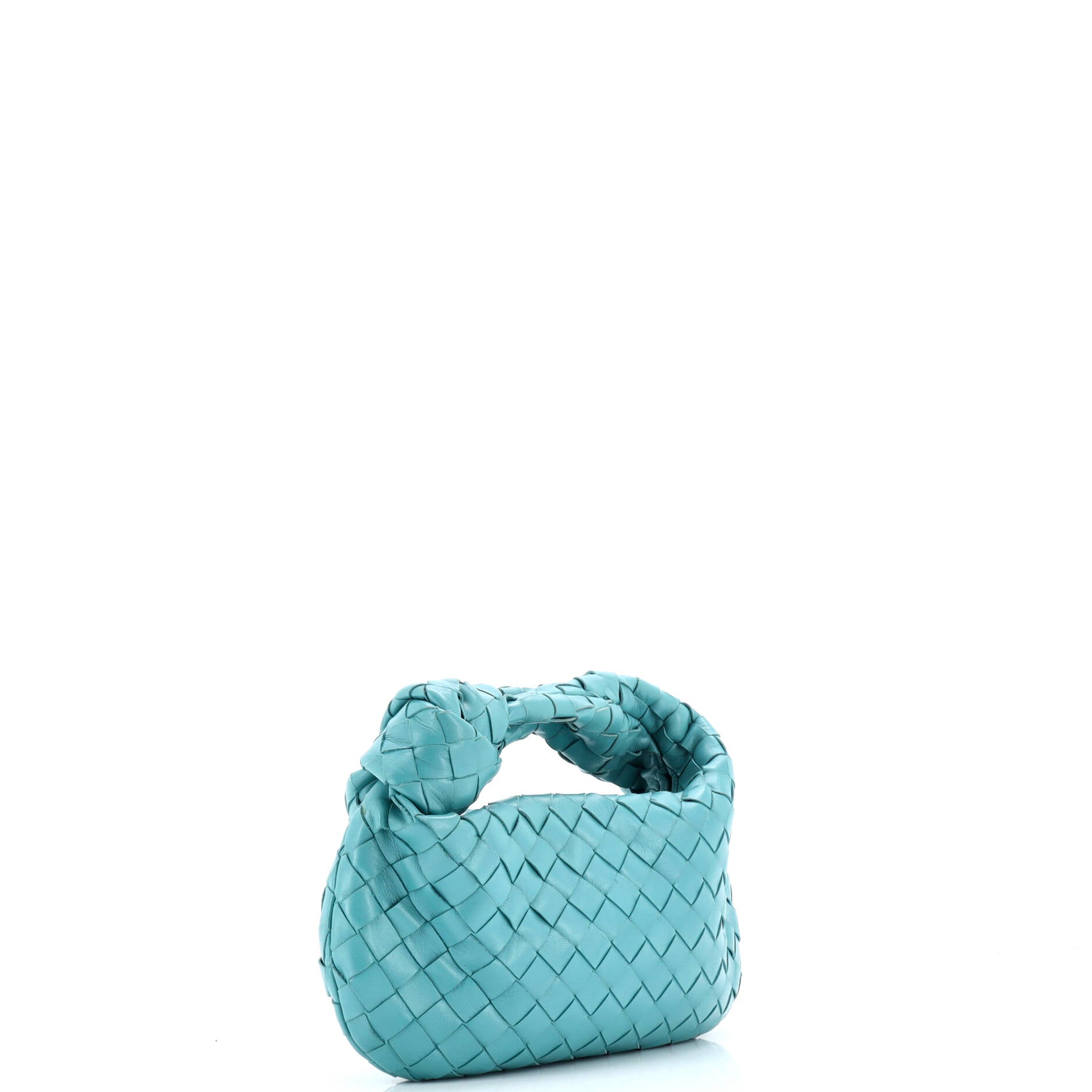 BV Jodie Hobo Intrecciato Patent Mini