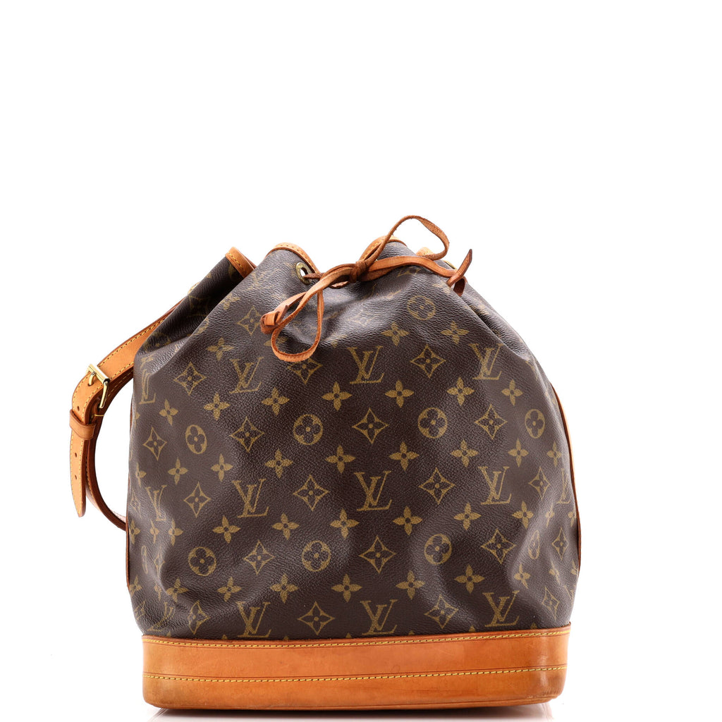 Noe Handbag Monogram Canvas Large