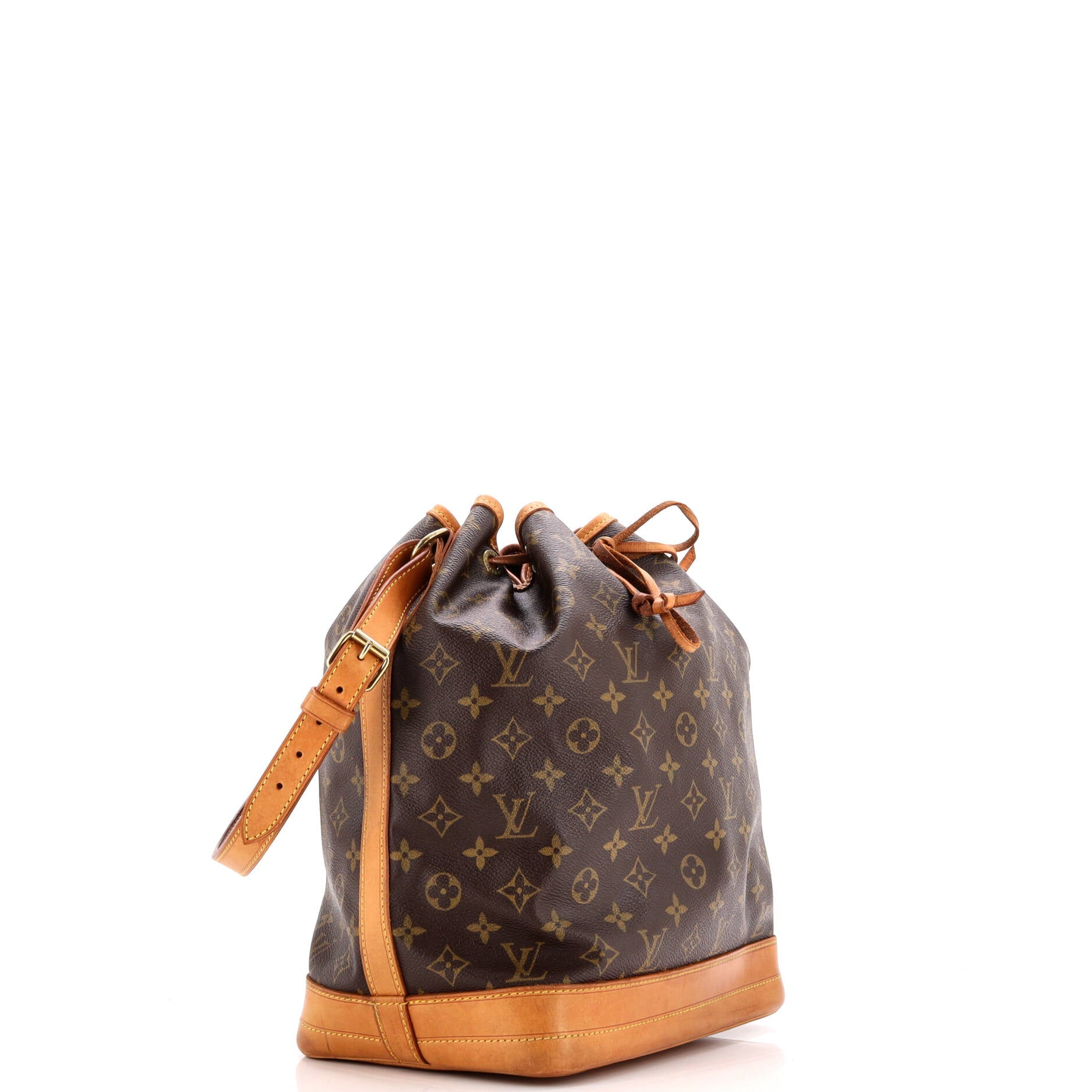 Noe Handbag Monogram Canvas Large