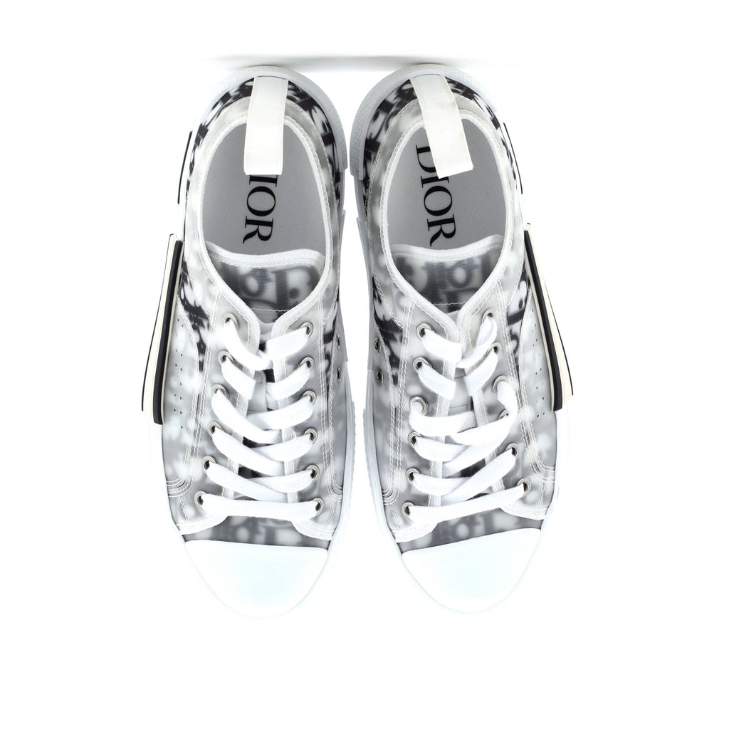 Men's B23 Cap Toe Low-Top Sneakers Oblique Technical Canvas