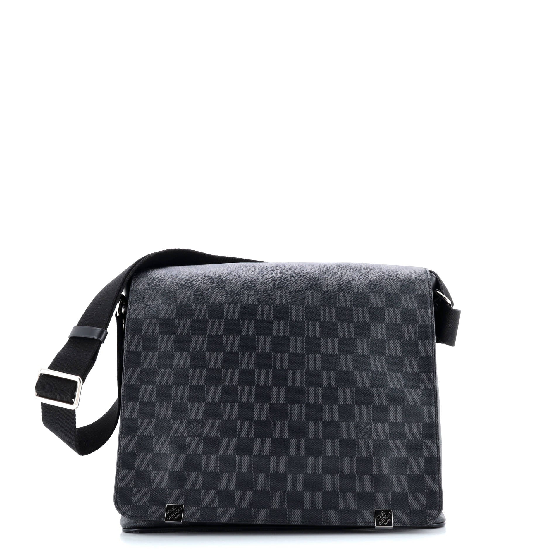 District NM Messenger Bag Damier Graphite MM