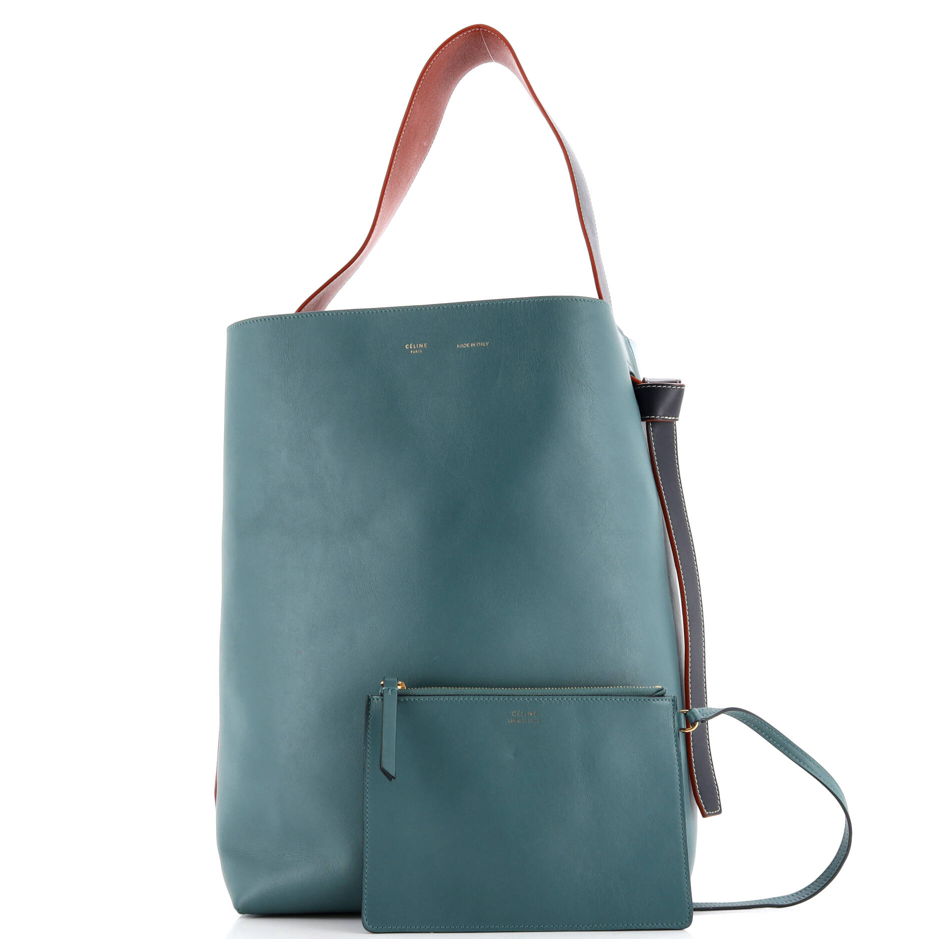 Twisted Cabas Tote Calfskin Small