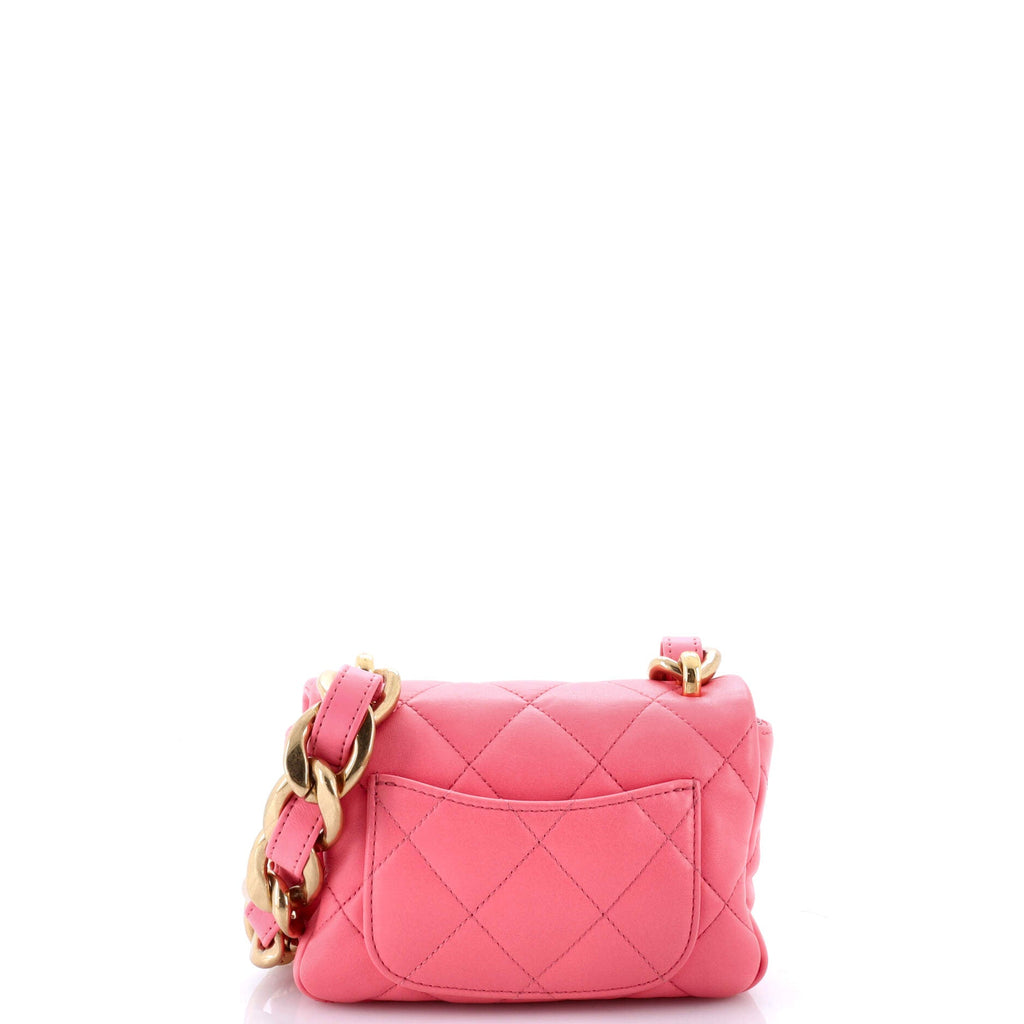 Funky Town Flap Bag Quilted Lambskin Mini
