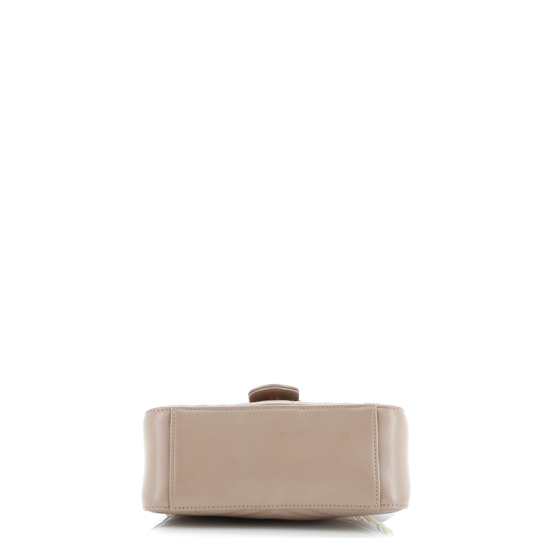 GG Marmont Top Handle Flap Bag Matelasse Leather Mini