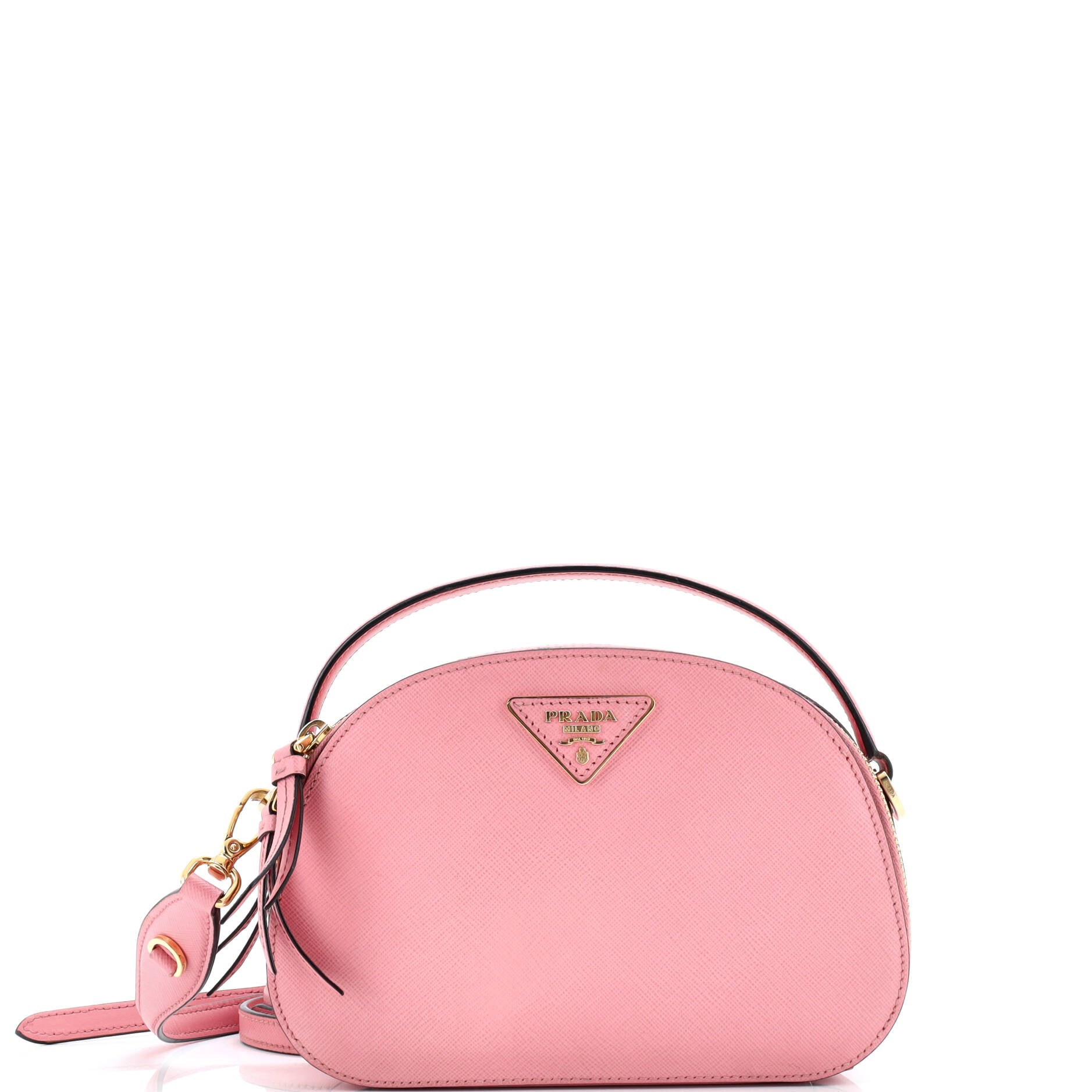 Odette Top Handle Bag Saffiano Leather Small