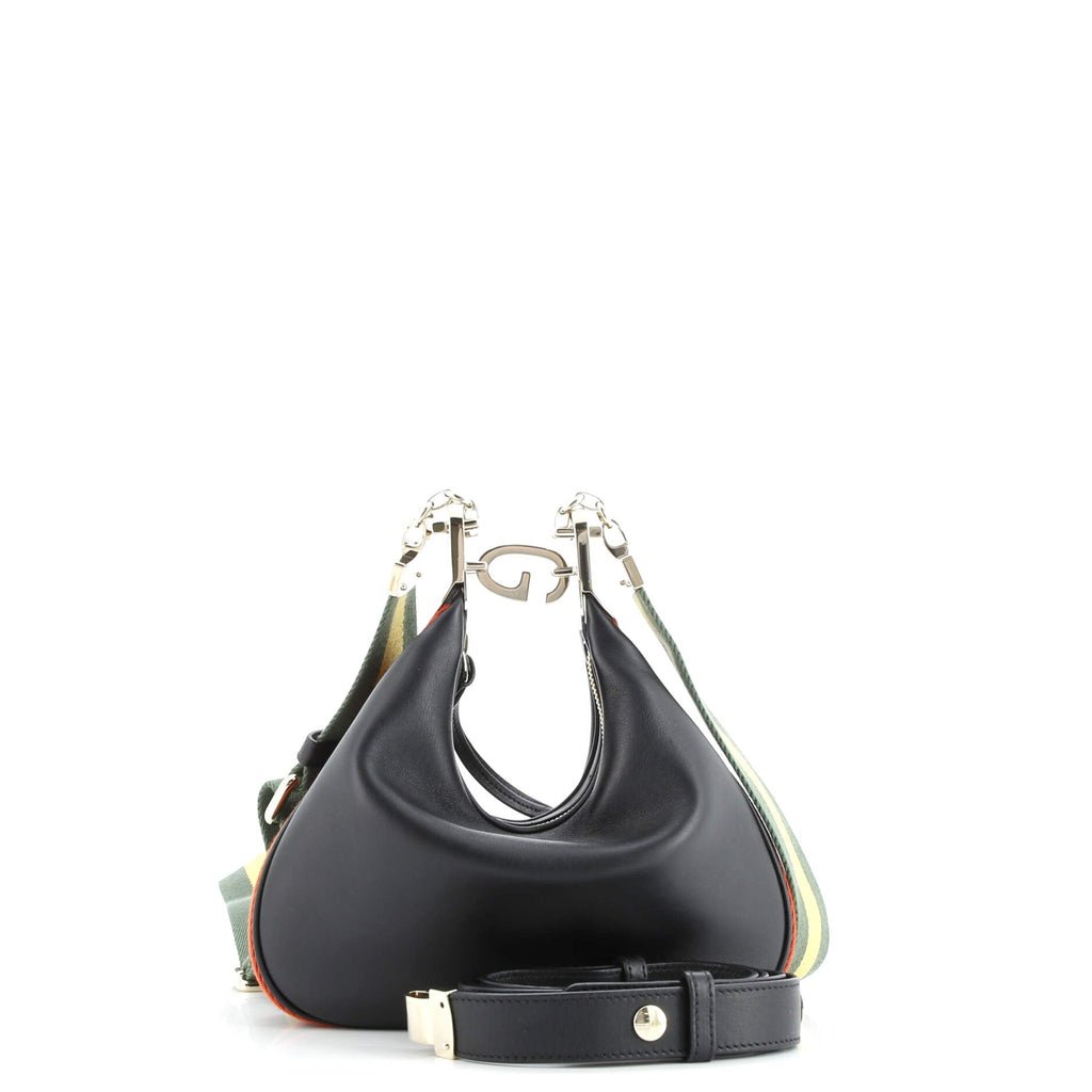 Attache Shoulder Bag Leather Small