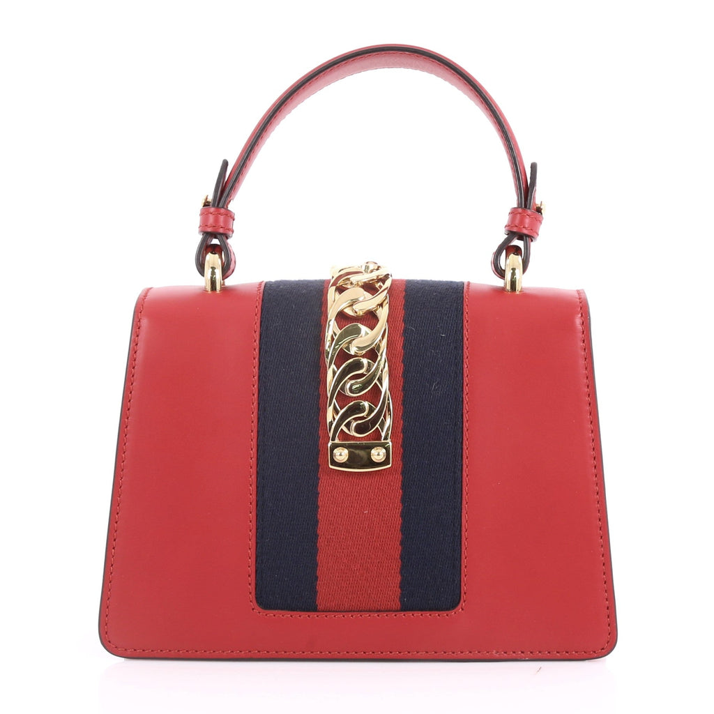 Sylvie Top Handle Bag Leather Mini