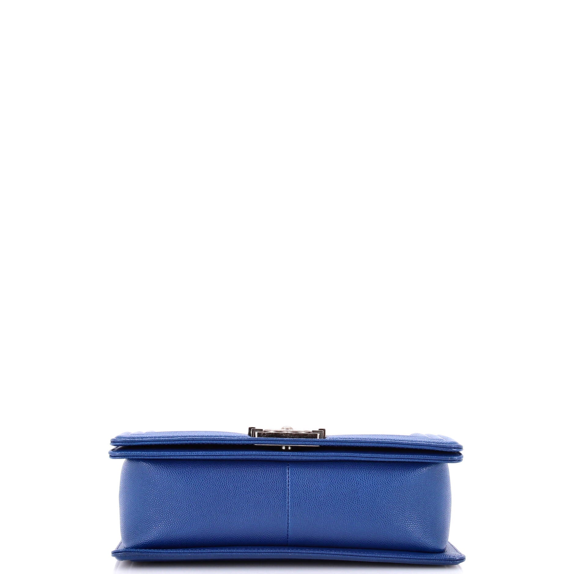 Boy Flap Bag Quilted Caviar Old Medium