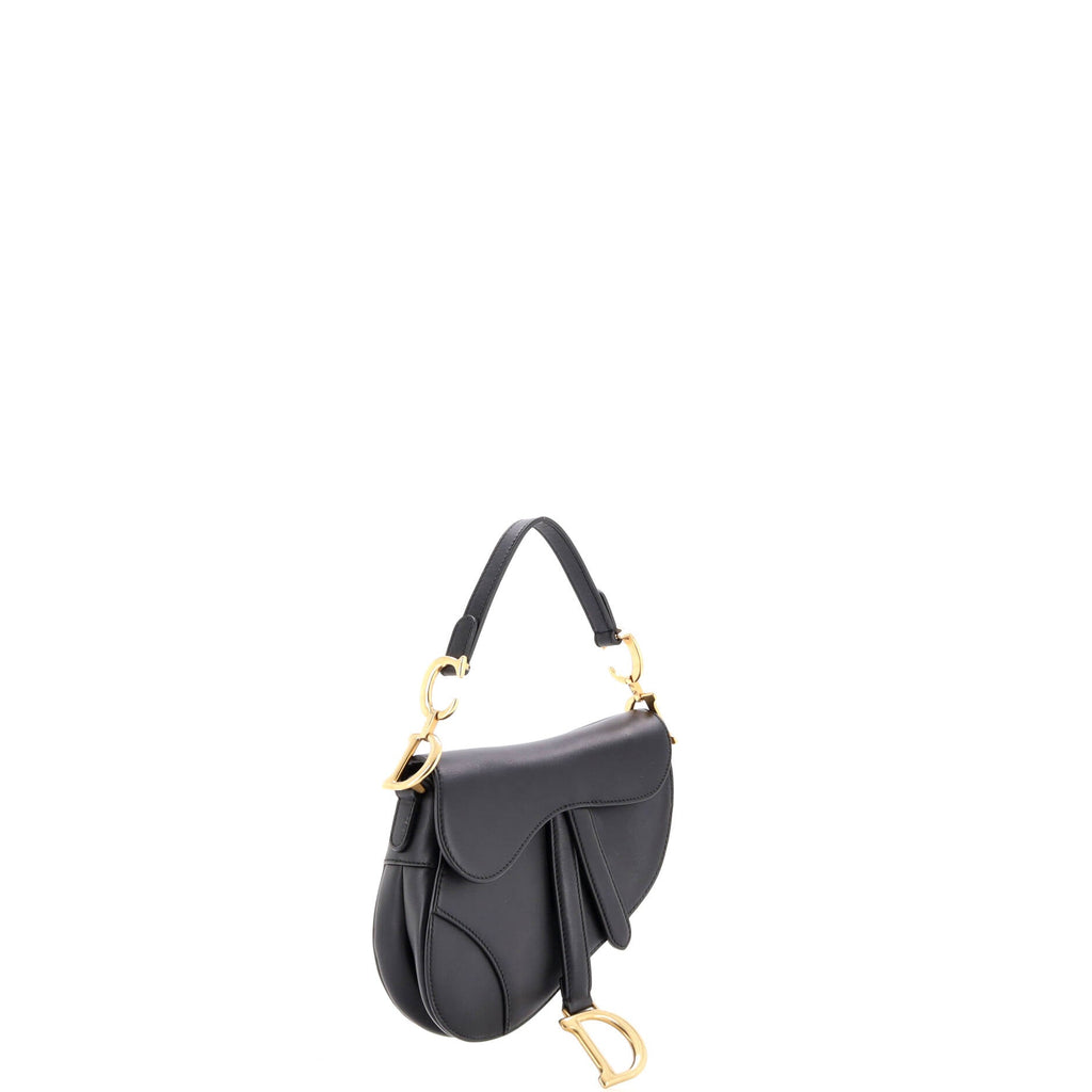 Saddle Handbag Leather Mini