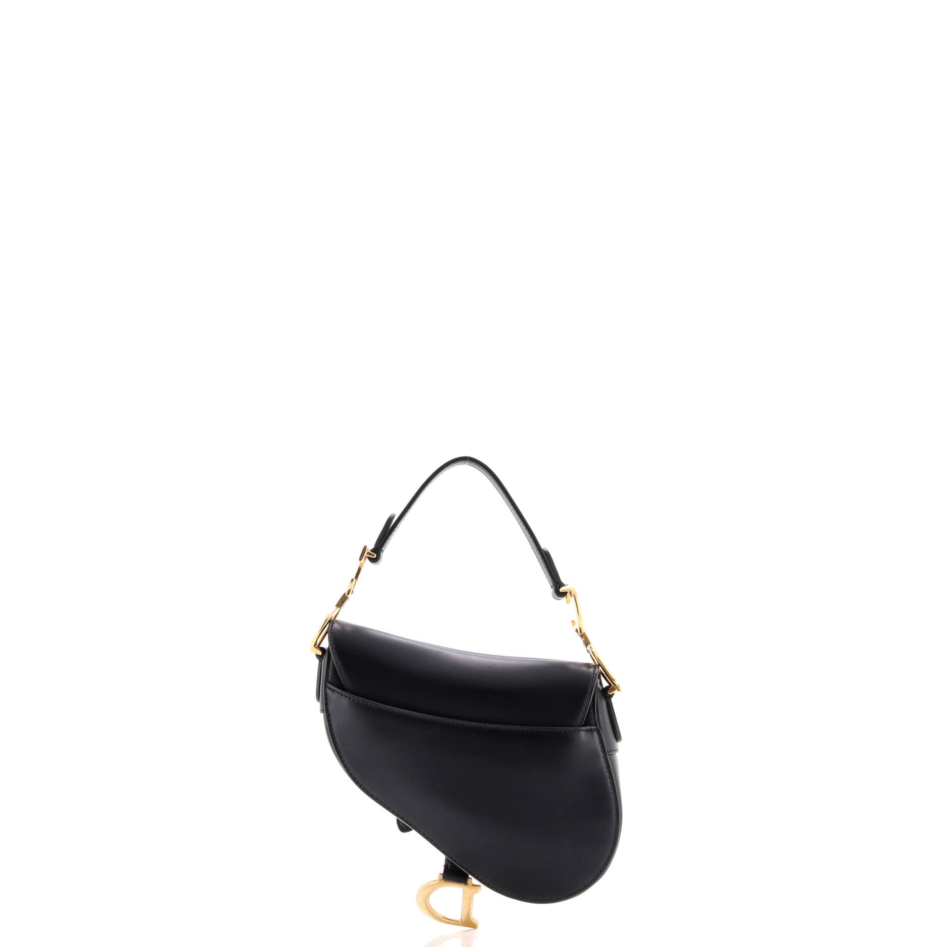 Saddle Handbag Leather Mini