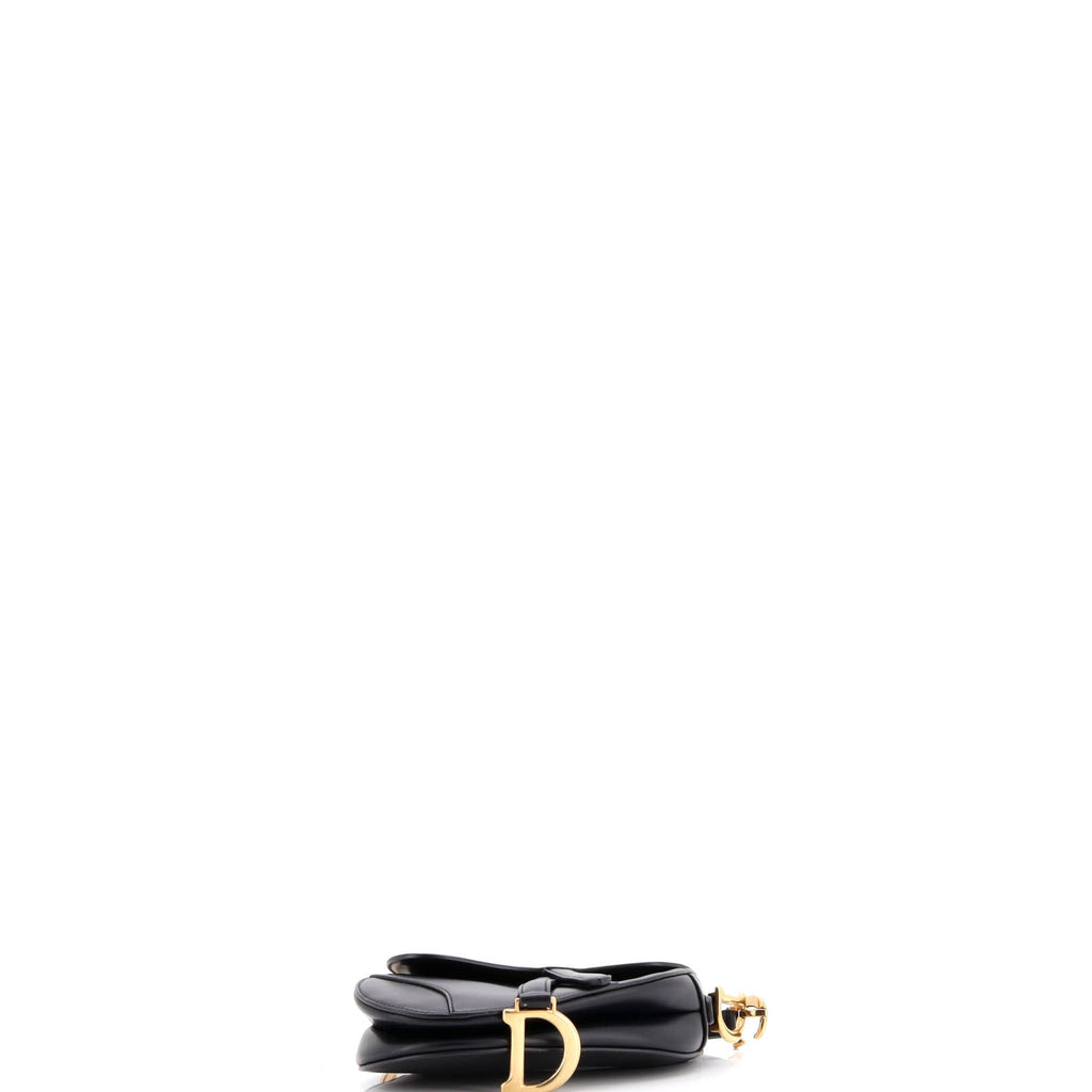 Saddle Handbag Leather Mini