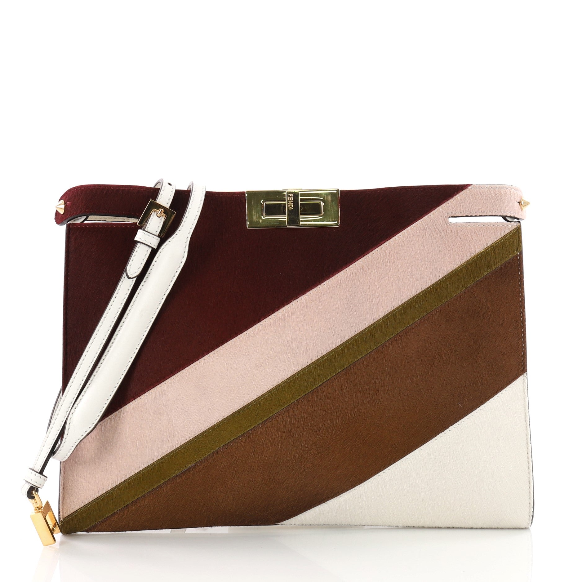 Peekaboo Clutch Bag Pony Hair