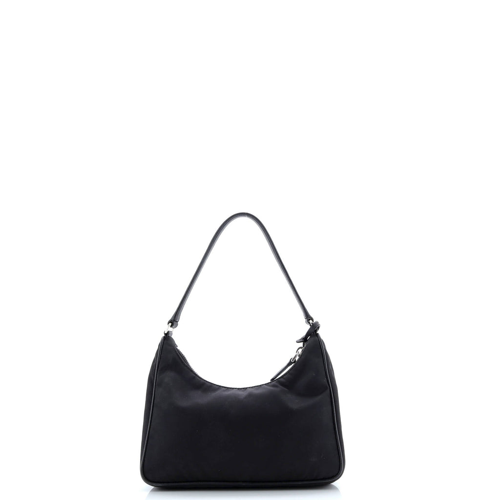 Re-Edition 2005 Hobo Tessuto with Saffiano Leather Mini