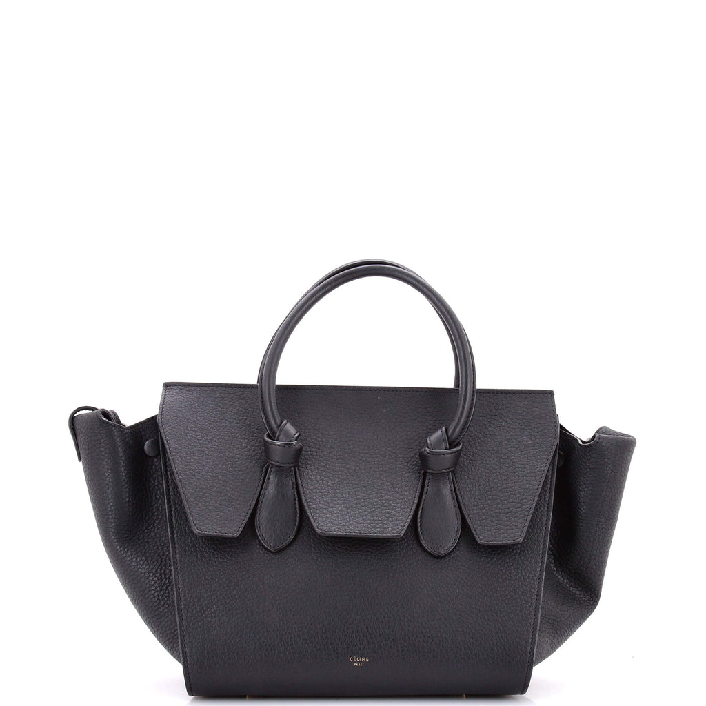 Tie Knot Tote Grainy Leather Small