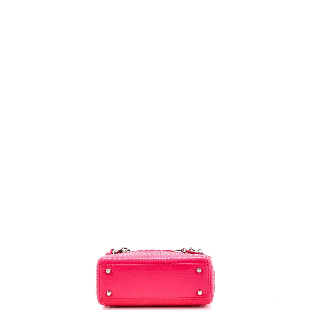 Lady Dior Bag Python Small