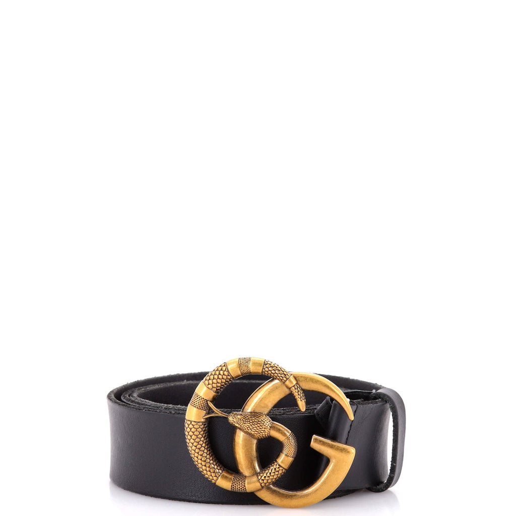 Snake Marmont Belt Leather Wide