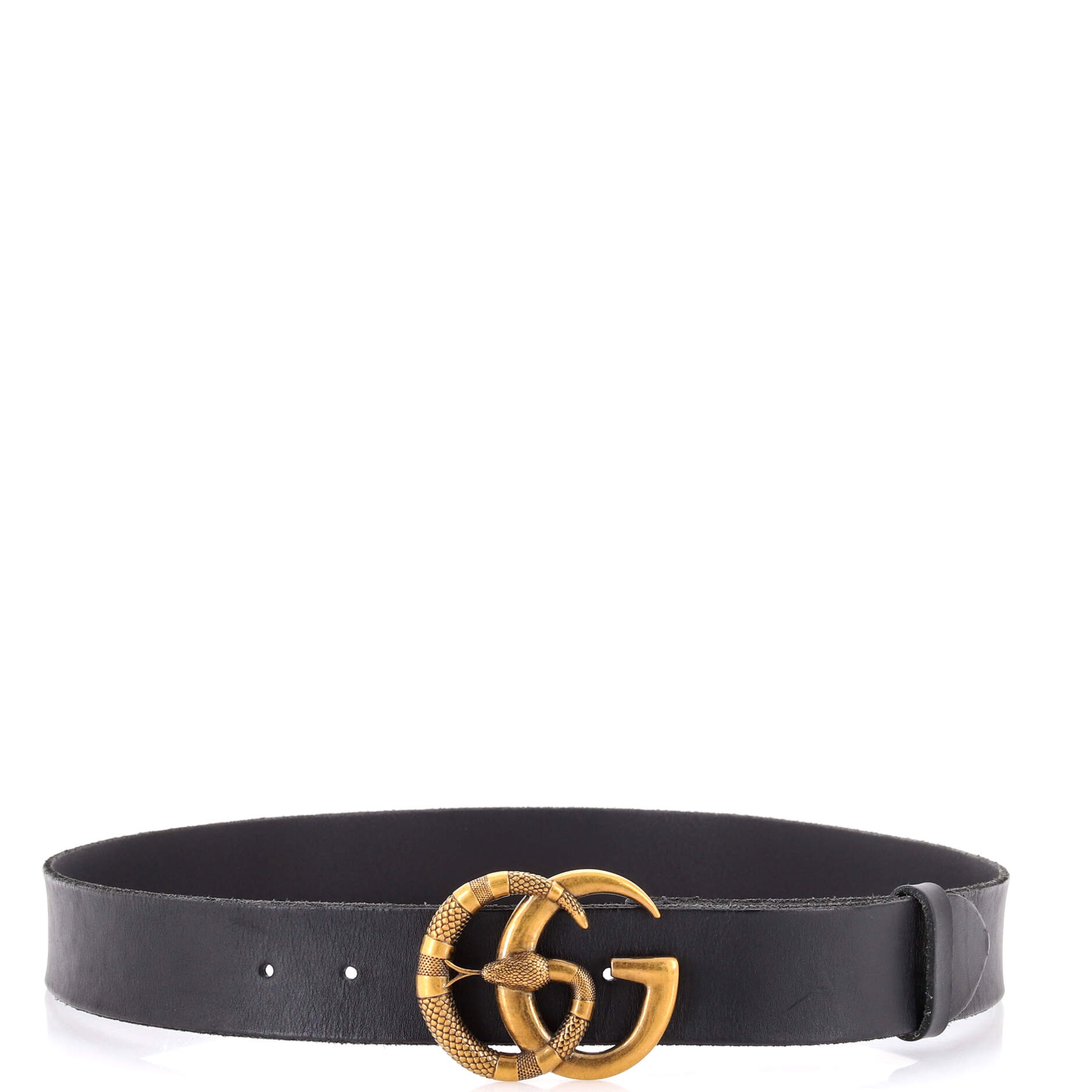Snake Marmont Belt Leather Wide