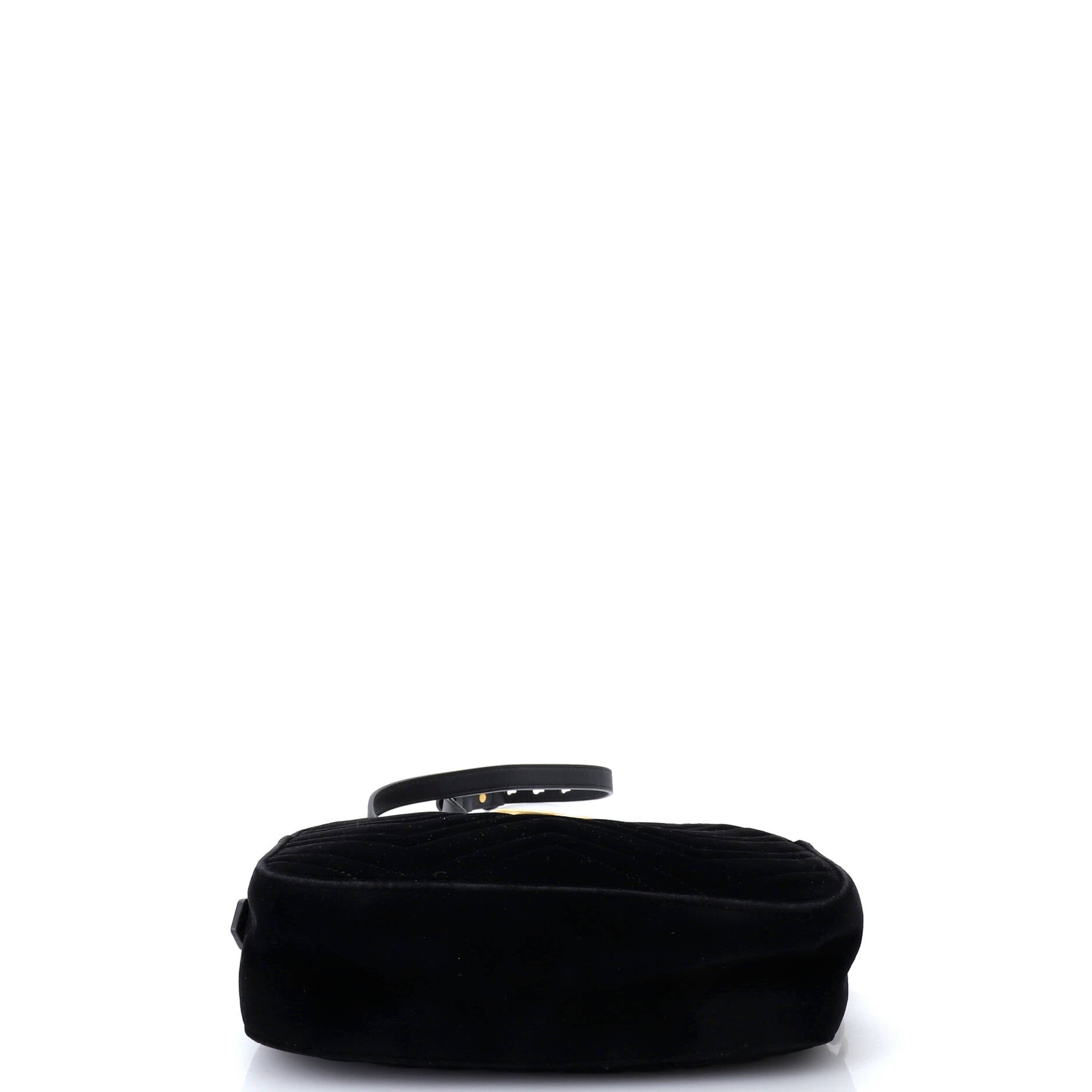 GG Marmont Shoulder Bag Matelasse Velvet Small