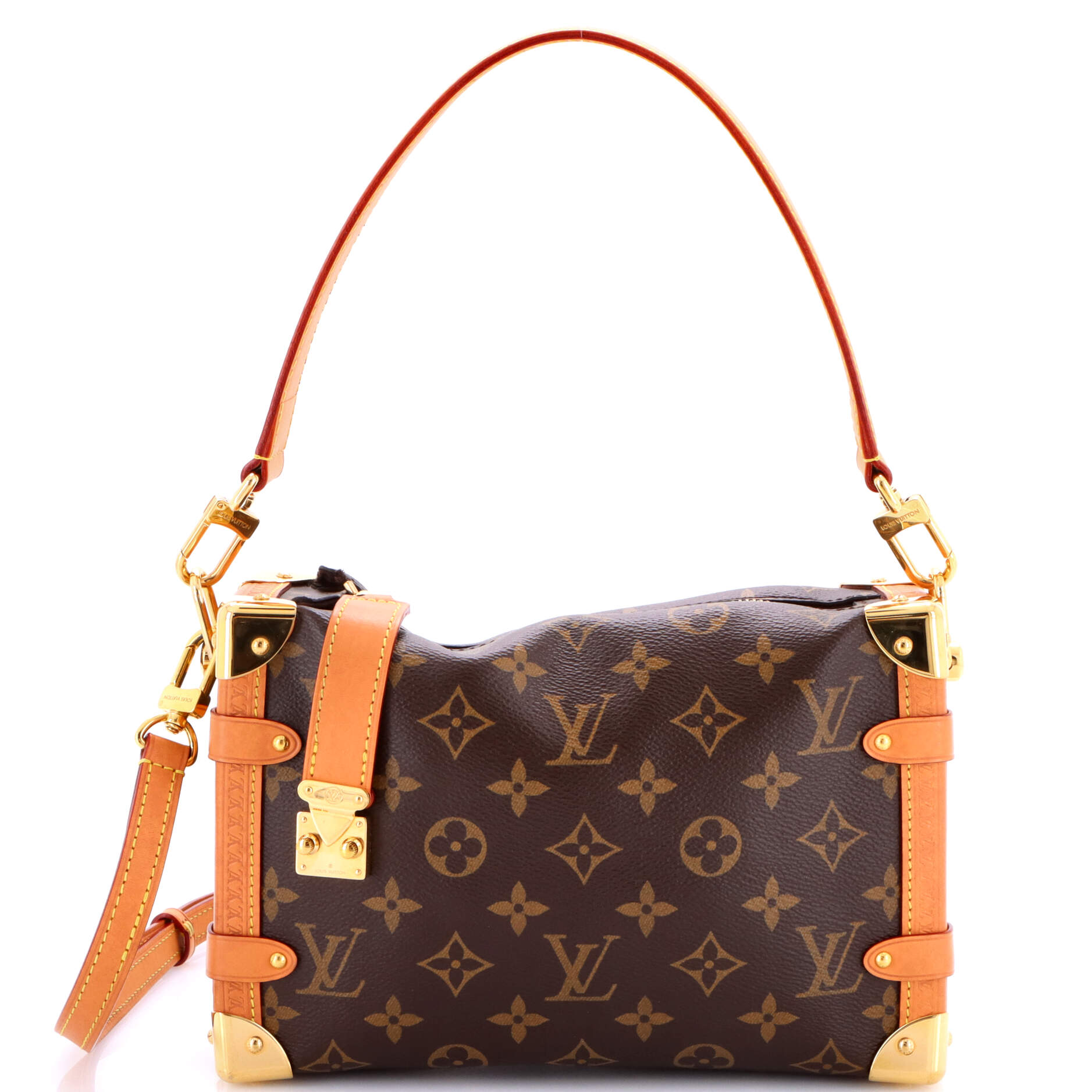Side Trunk Handbag Monogram Canvas MM