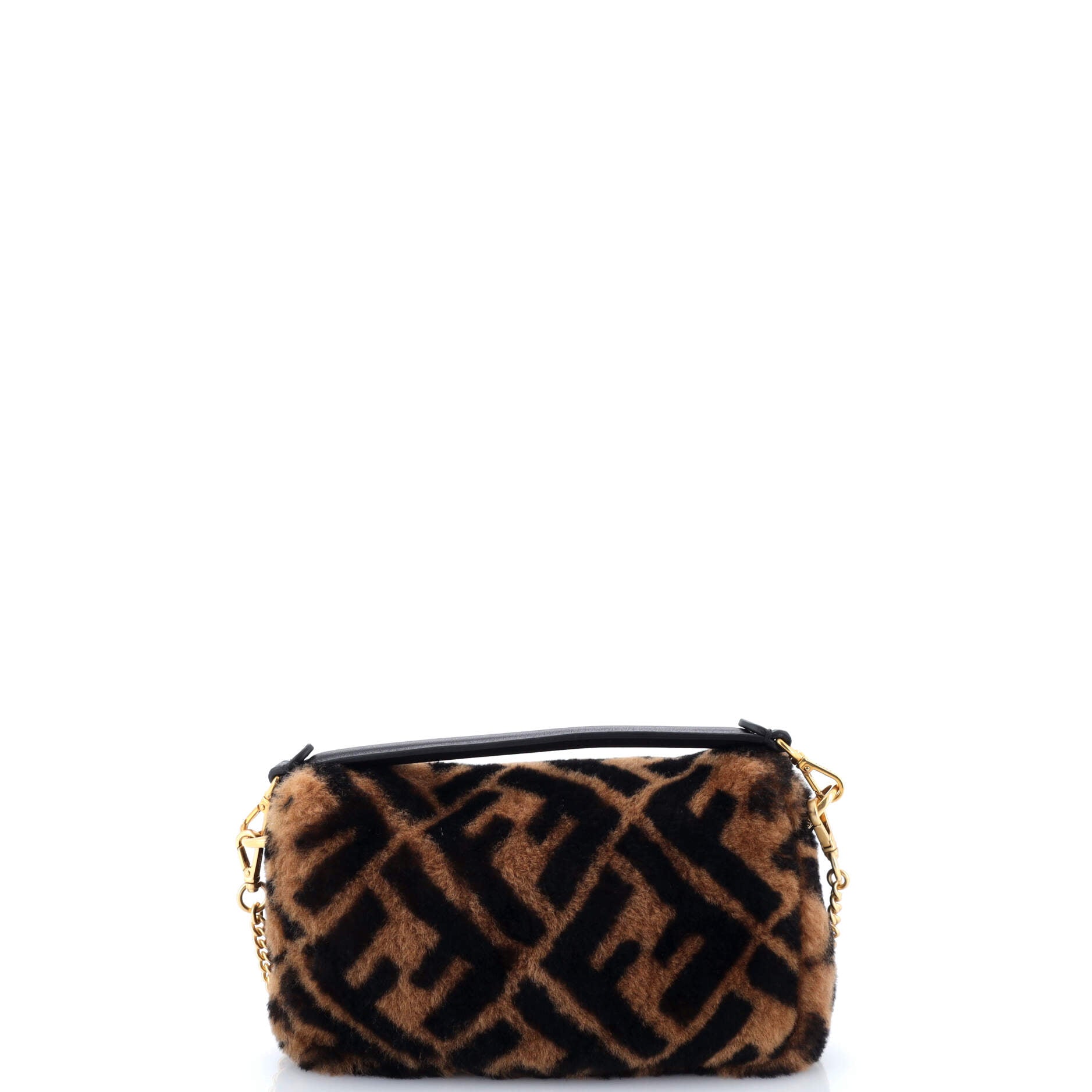 Baguette NM Bag Zucca Shearling Mini