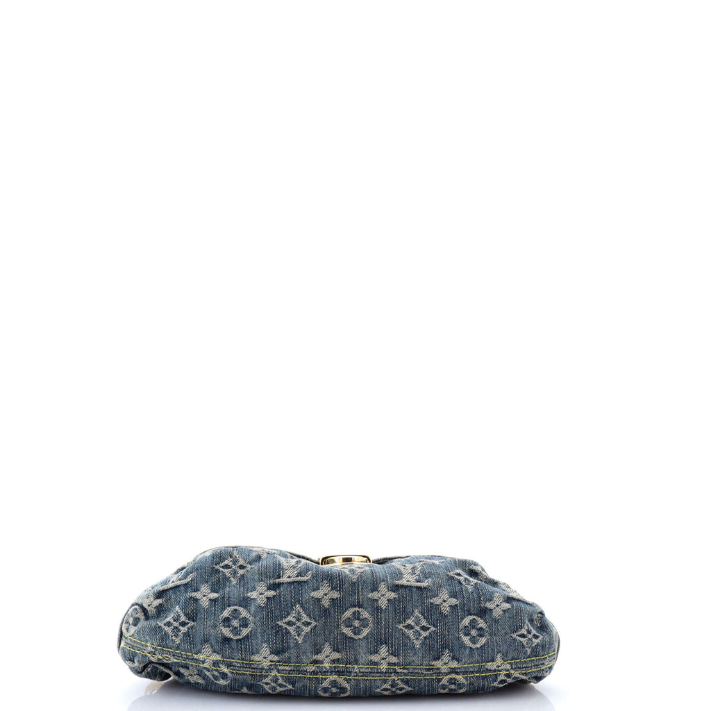 Pleaty Handbag Denim Mini