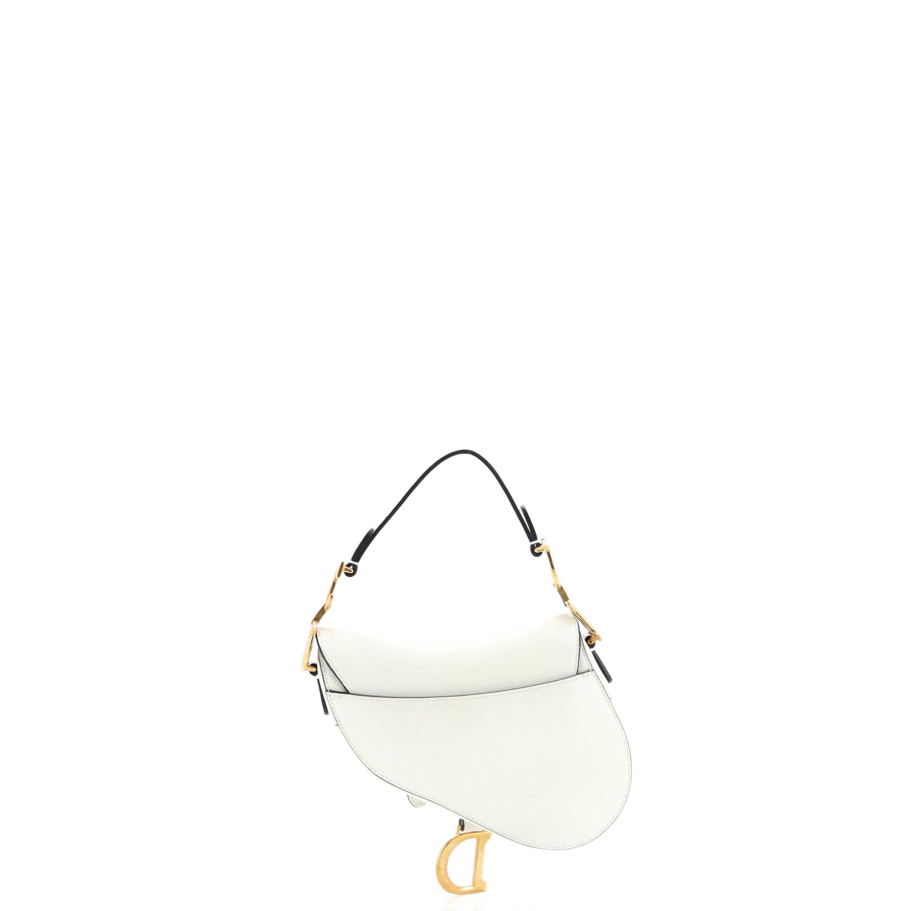 Saddle Handbag Leather Mini