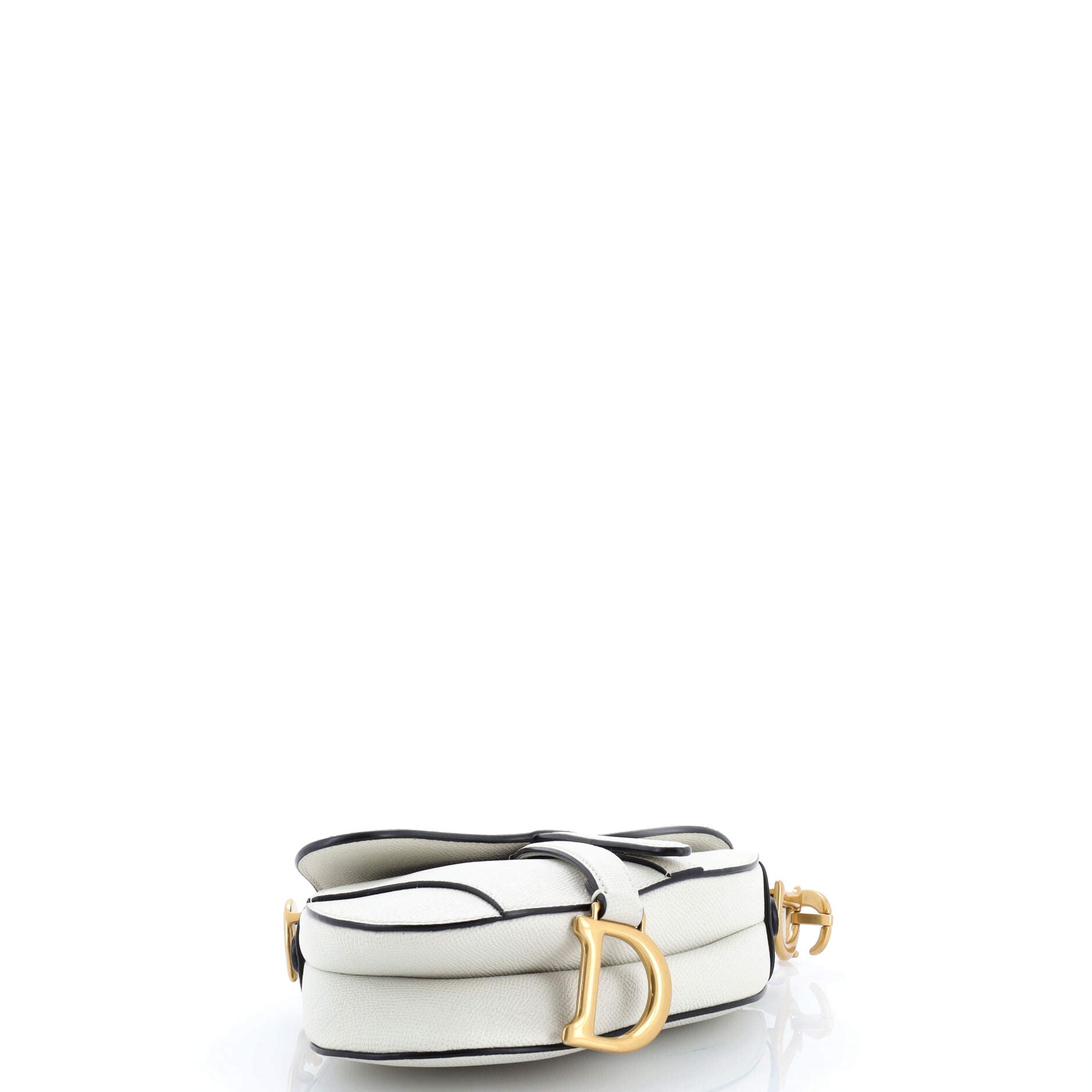 Saddle Handbag Leather Mini