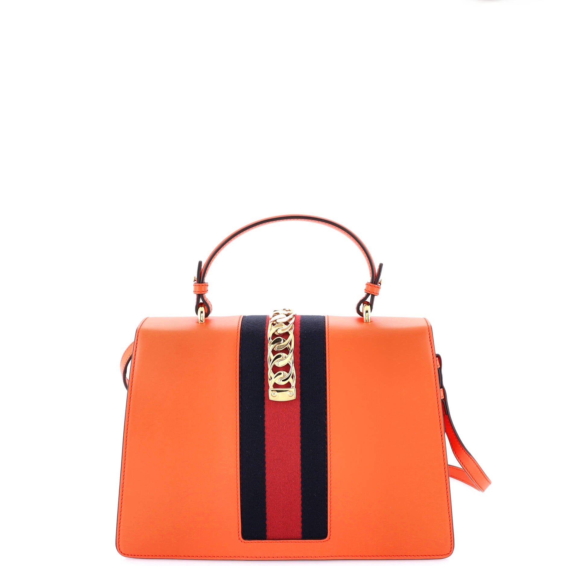 Sylvie Top Handle Bag Leather Medium