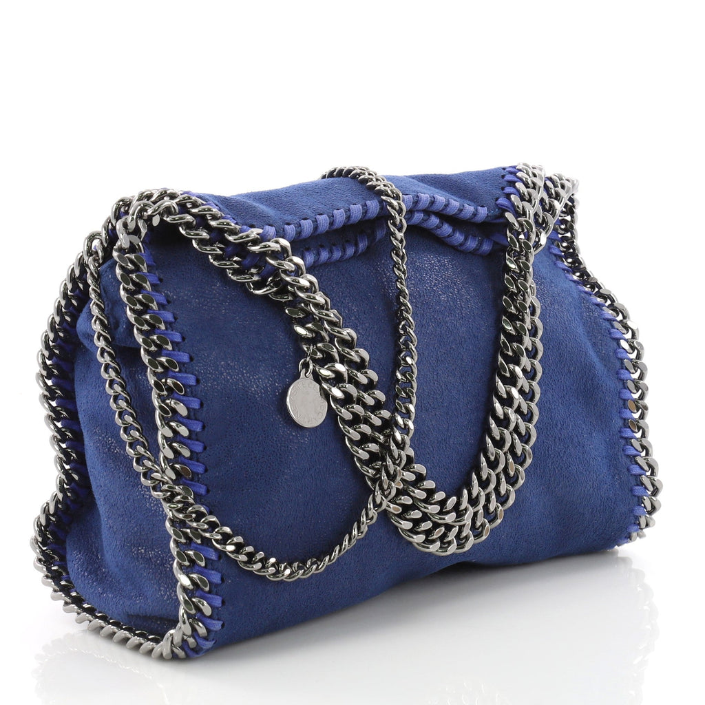 Falabella Fold Over Crossbody Bag Shaggy Deer Mini