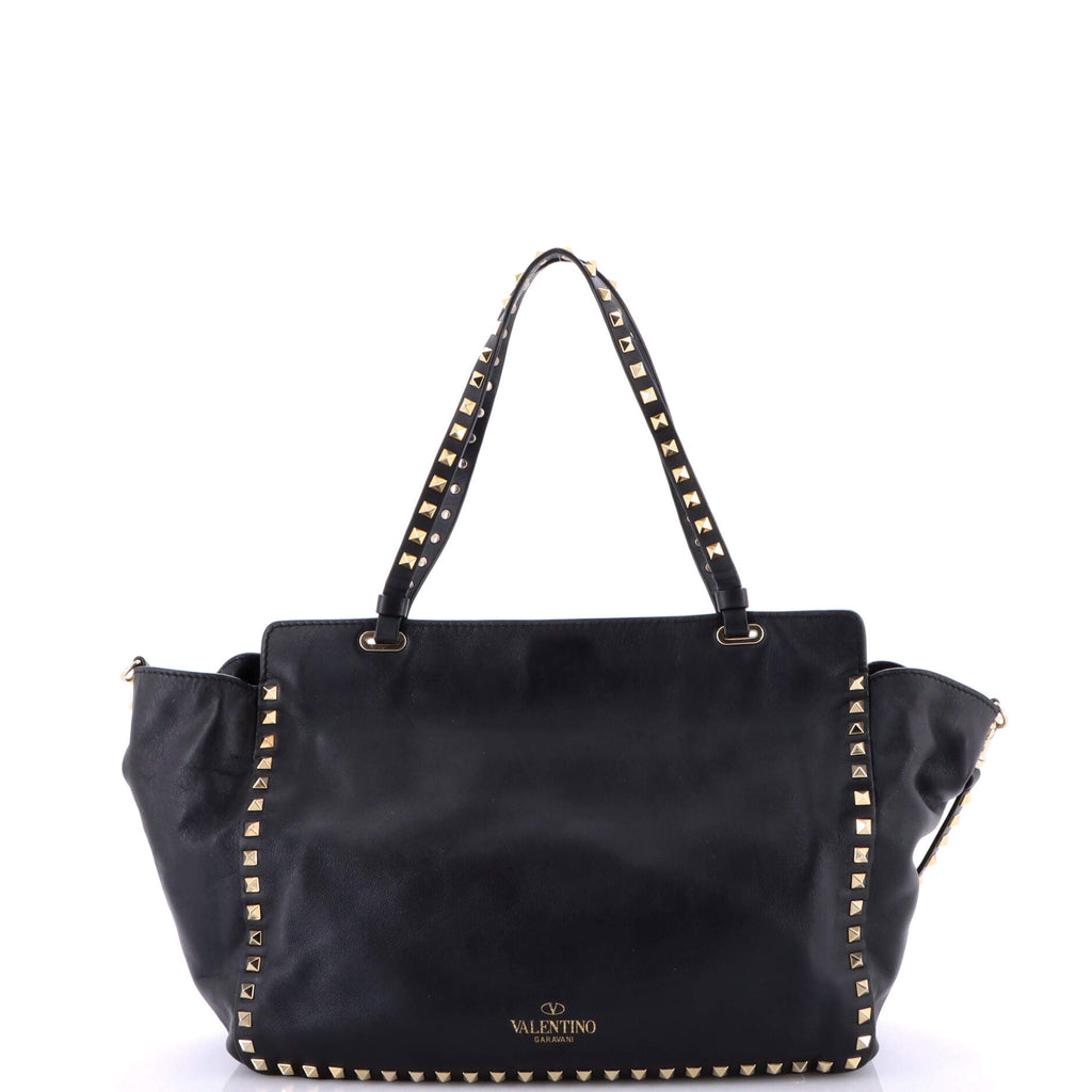 Rockstud Tote Soft Leather Medium