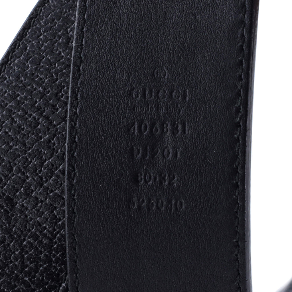 GG Marmont Belt Leather Wide