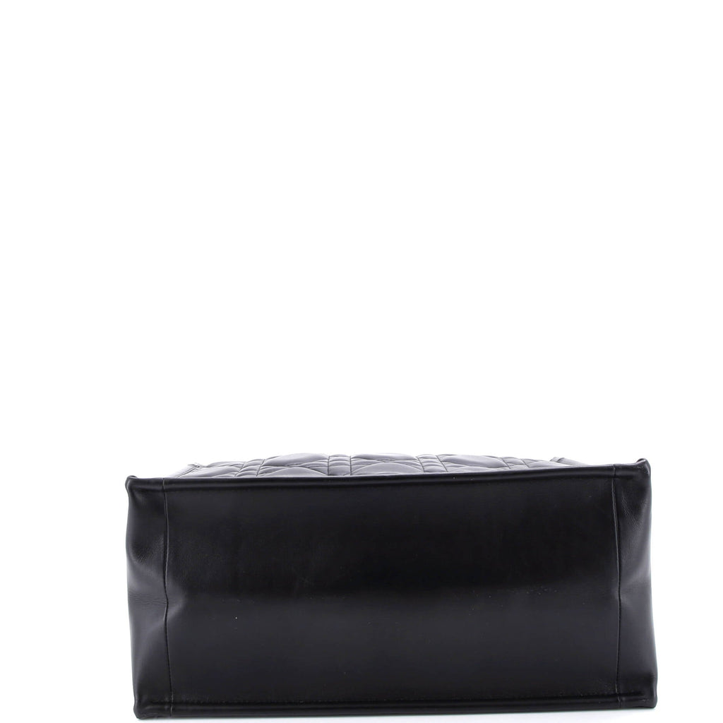 Book Tote Cannage Quilt Lambskin Medium