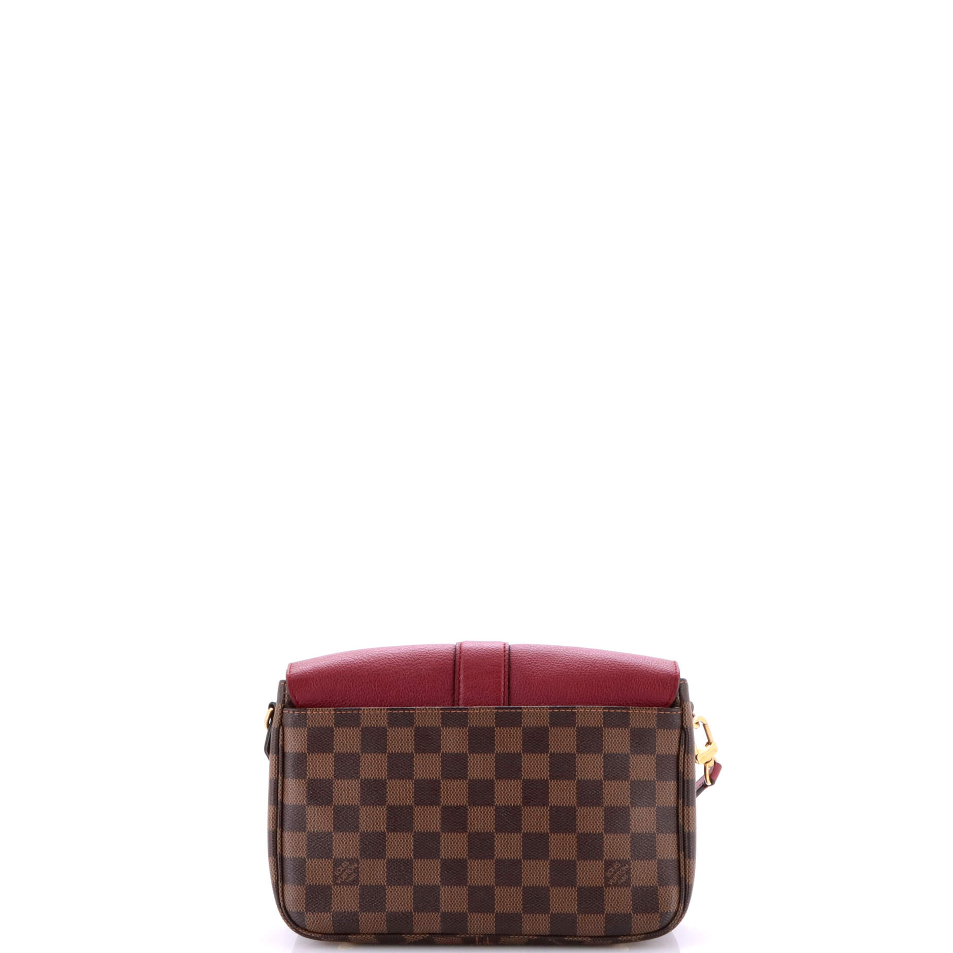 Clapton Handbag Damier and Leather PM
