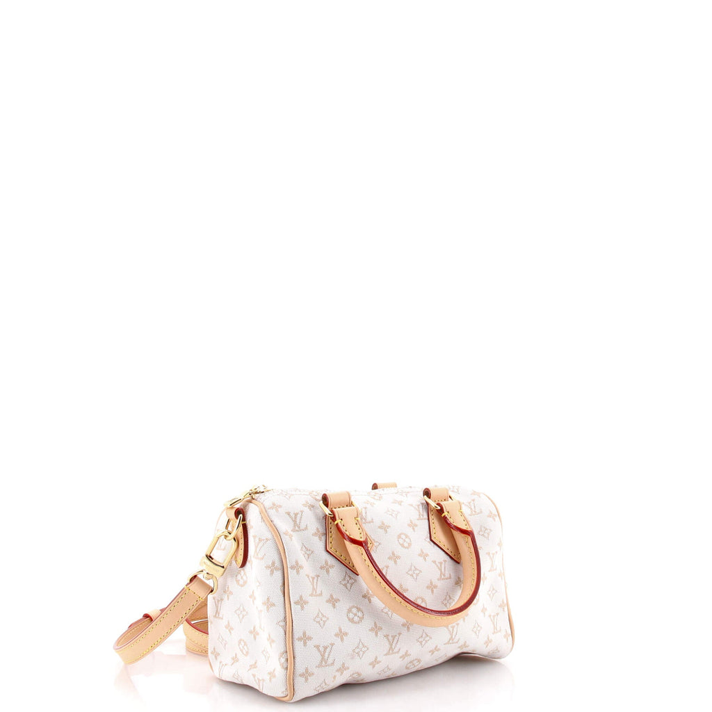 Speedy Bandouliere Bag Monogram Jacquard Polyamide 20