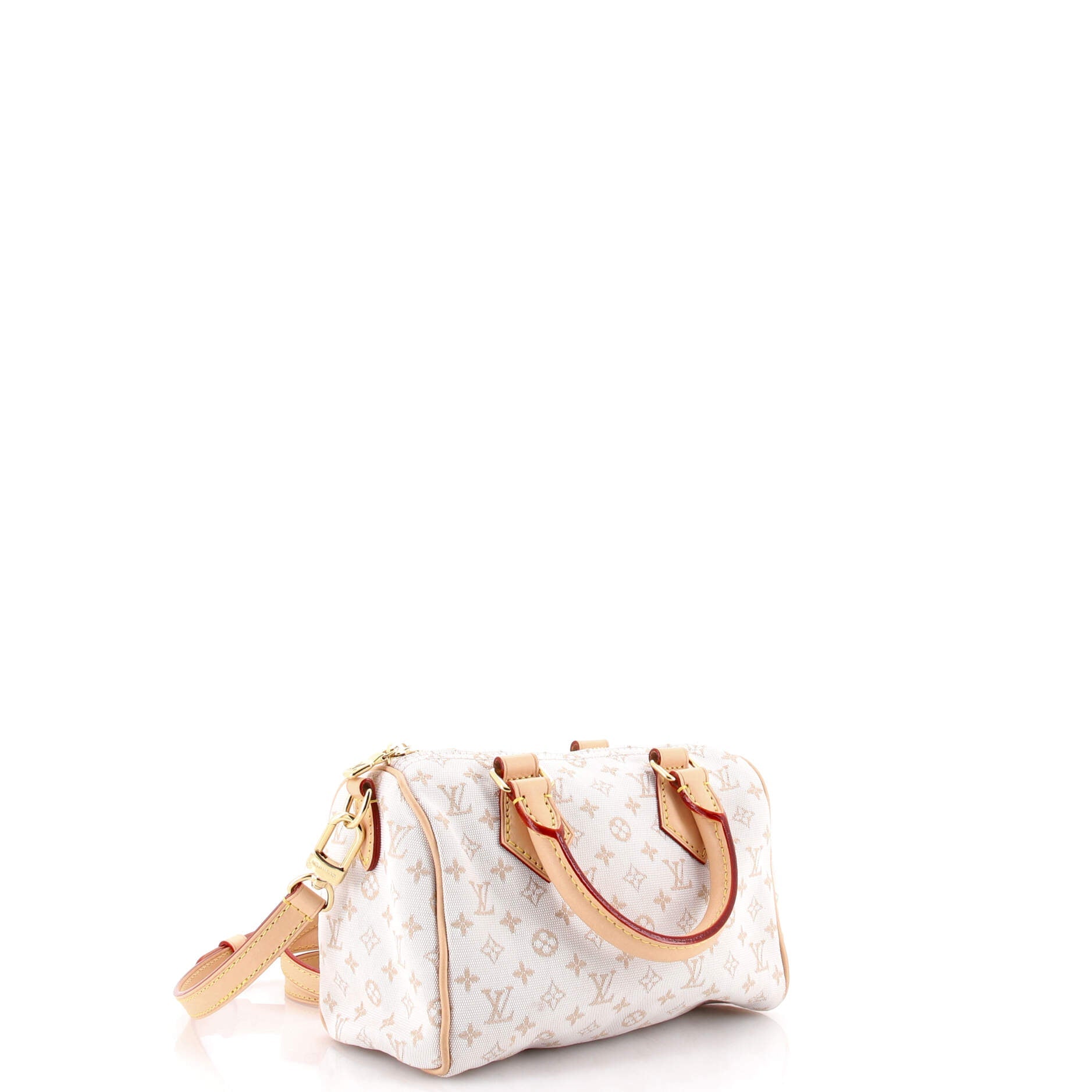 Speedy Bandouliere Bag Monogram Jacquard Polyamide 20