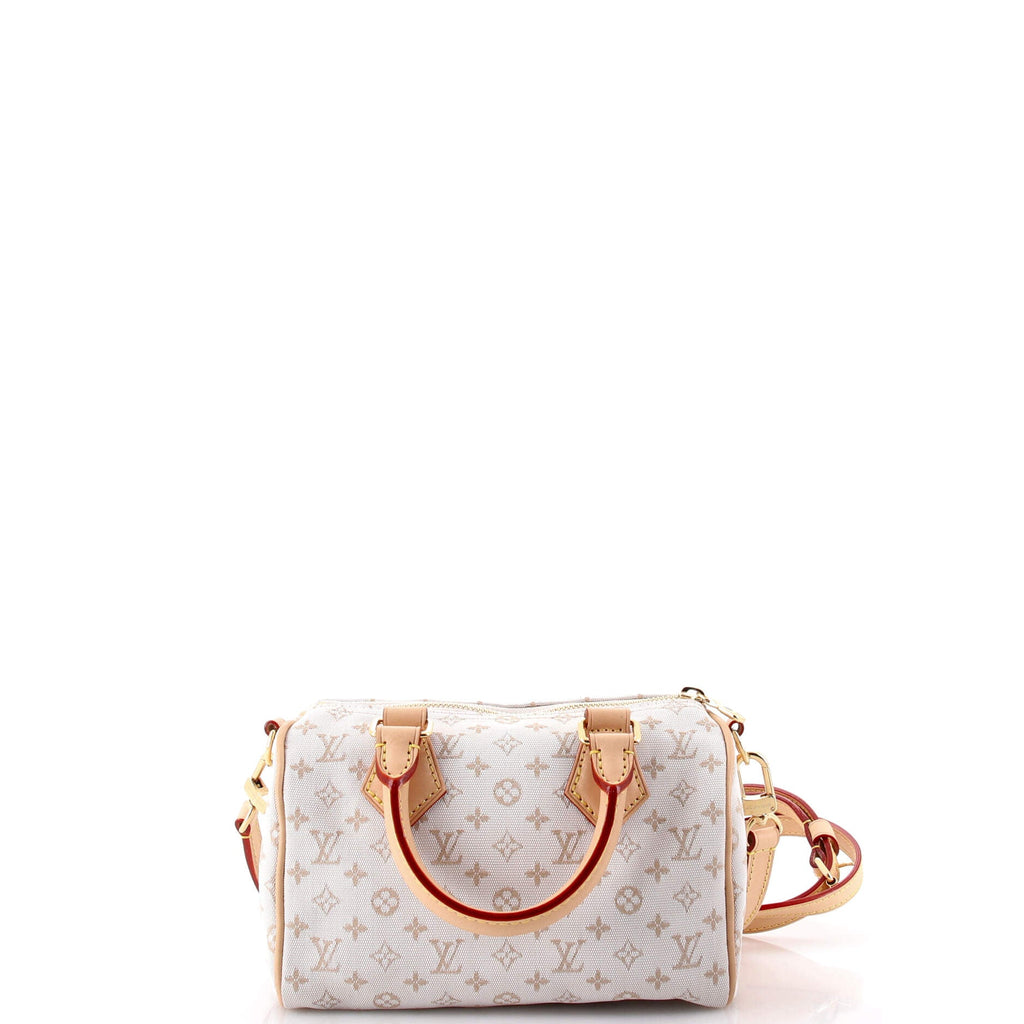 Speedy Bandouliere Bag Monogram Jacquard Polyamide 20