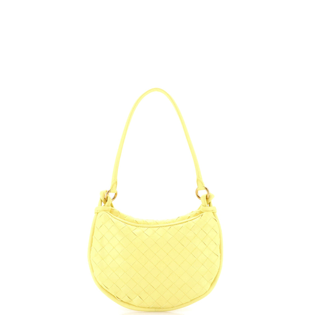 Gemelli Shoulder Bag Intrecciato Leather Small