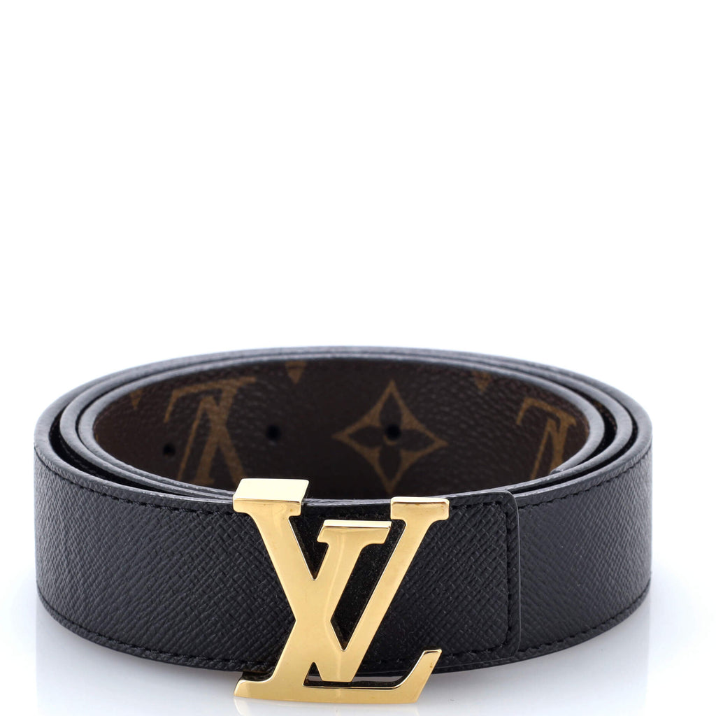 LV Initiales Reversible Belt Monogram Canvas and Leather Medium